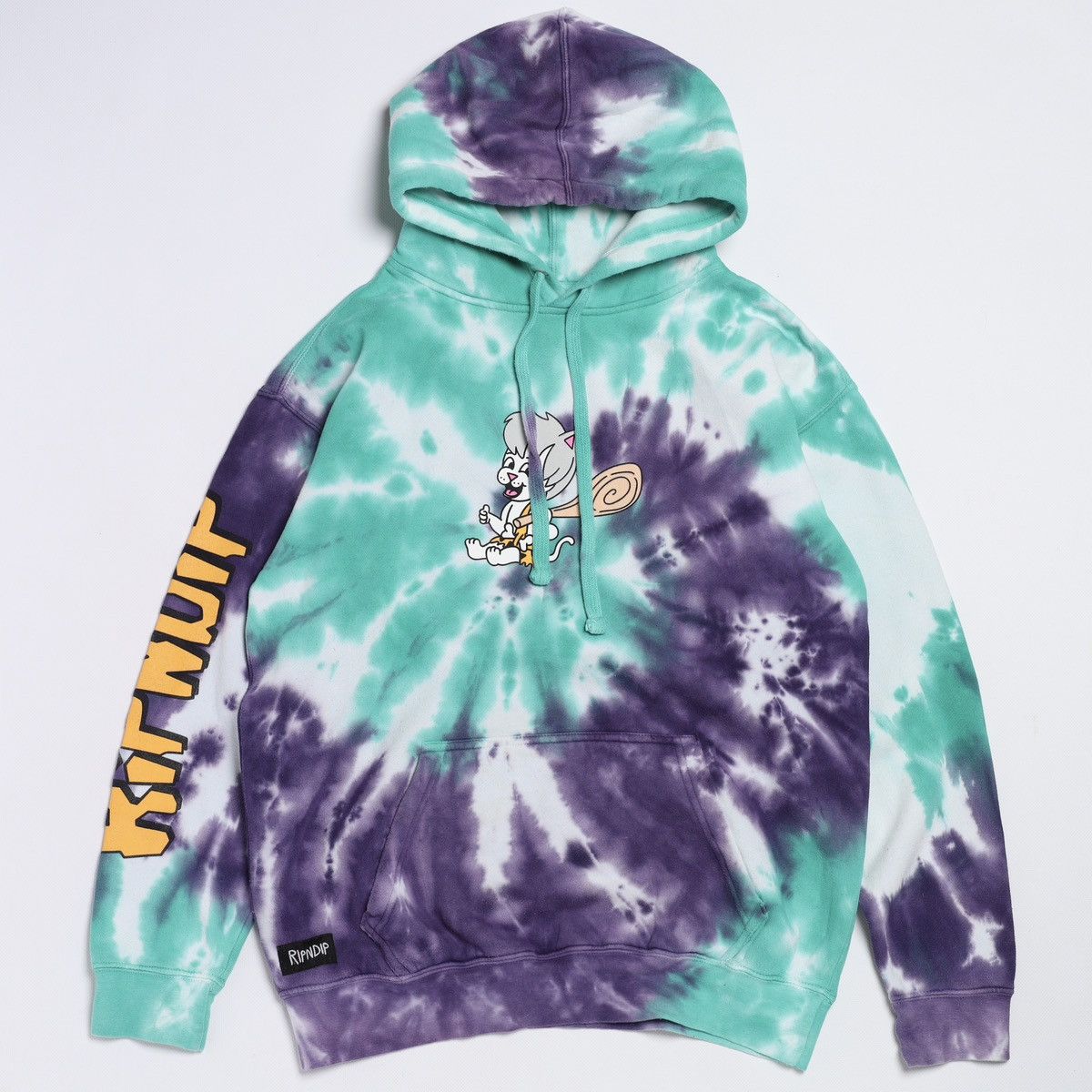 RIPNDIP RipNDip Tie Dye Cat Hoodie Mouse Size US S / EU 44-46 / 1 - 1 Thumbnail