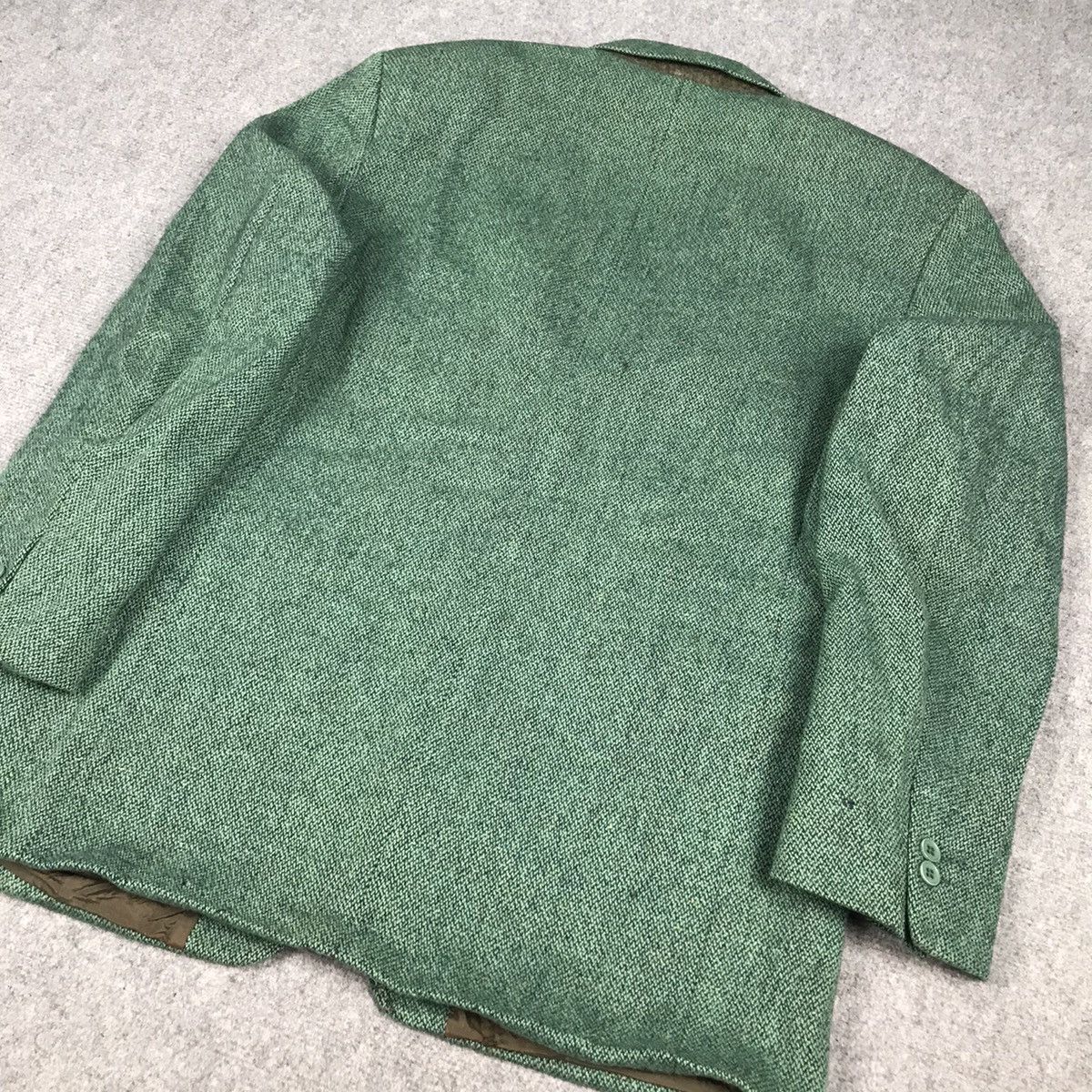 Yves Saint Laurent YVESSANINTLAURANT YSL WOOL GREEN BLAZER JACKET Size US M / EU 48-50 / 2 - 7 Thumbnail