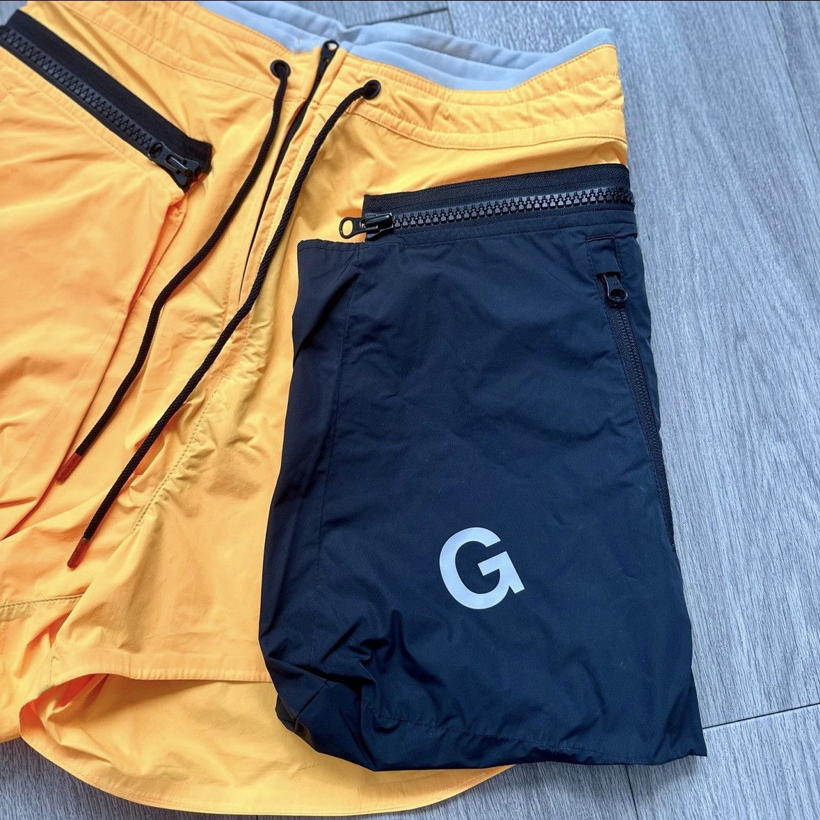 Nike ACG NikeLab ACG NRG Orange Cargo Shorts Size 26" / US 2 / IT 38 - 11 Thumbnail