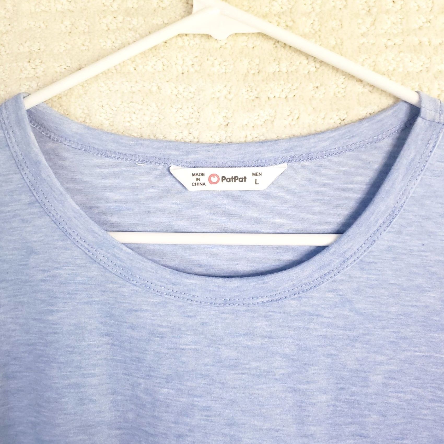 Vintage Pat Pat Pocket T-Shirt Mens Large Blue Striped Cotton Tee Short Sleeve Size US L / EU 52-54 / 3 - 5 Thumbnail