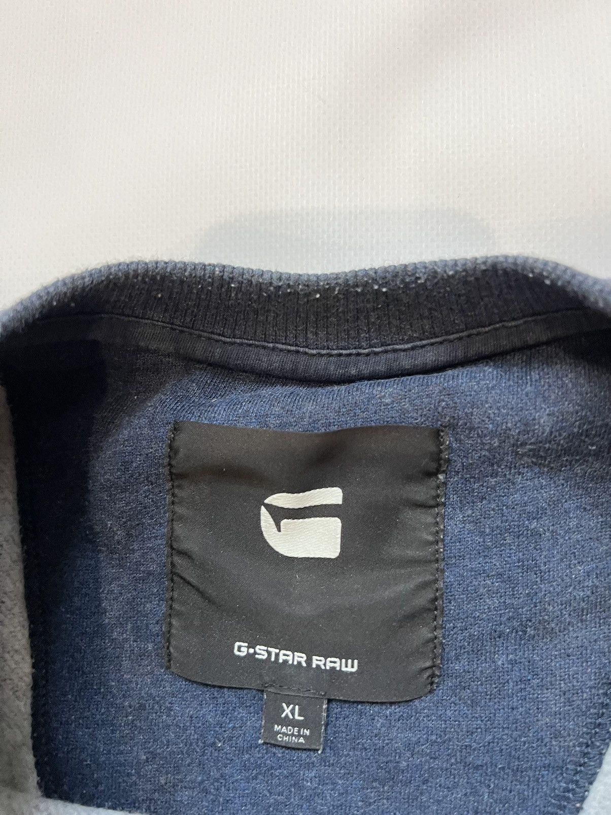 G-Star G Star Raw Basic Navy Sweatshirt Size US XL / EU 56 / 4 - 3 Thumbnail