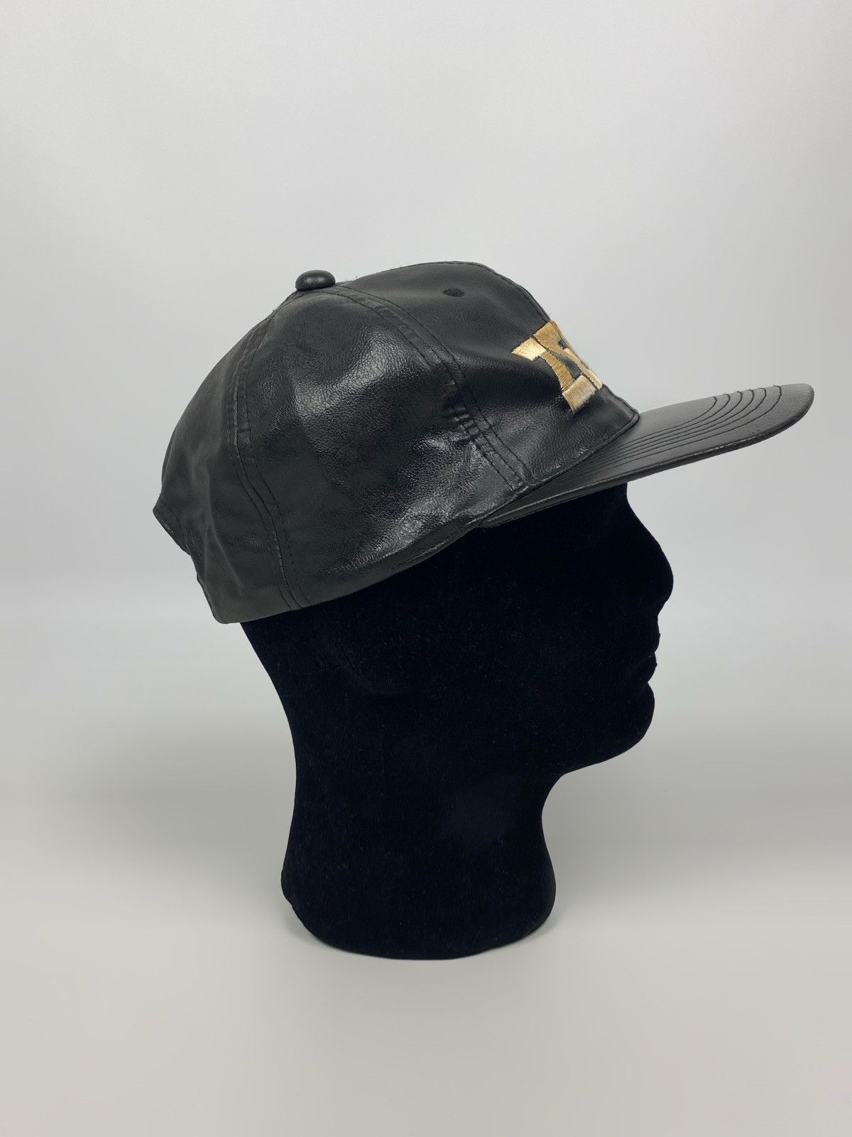 Vintage 1990’s Vintage Zero Spell Out PVC Coated Snap Back Hat Size ONE SIZE - 13 Thumbnail
