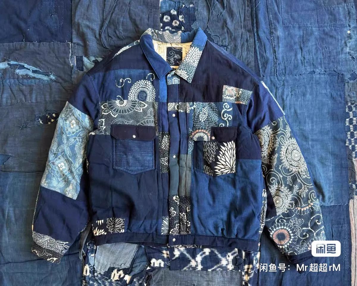 Visvim VISVIM 22AW ICT 101XX KOFU indigo pttn down jkt 4 Size US XL / EU 56 / 4 - 1 Thumbnail