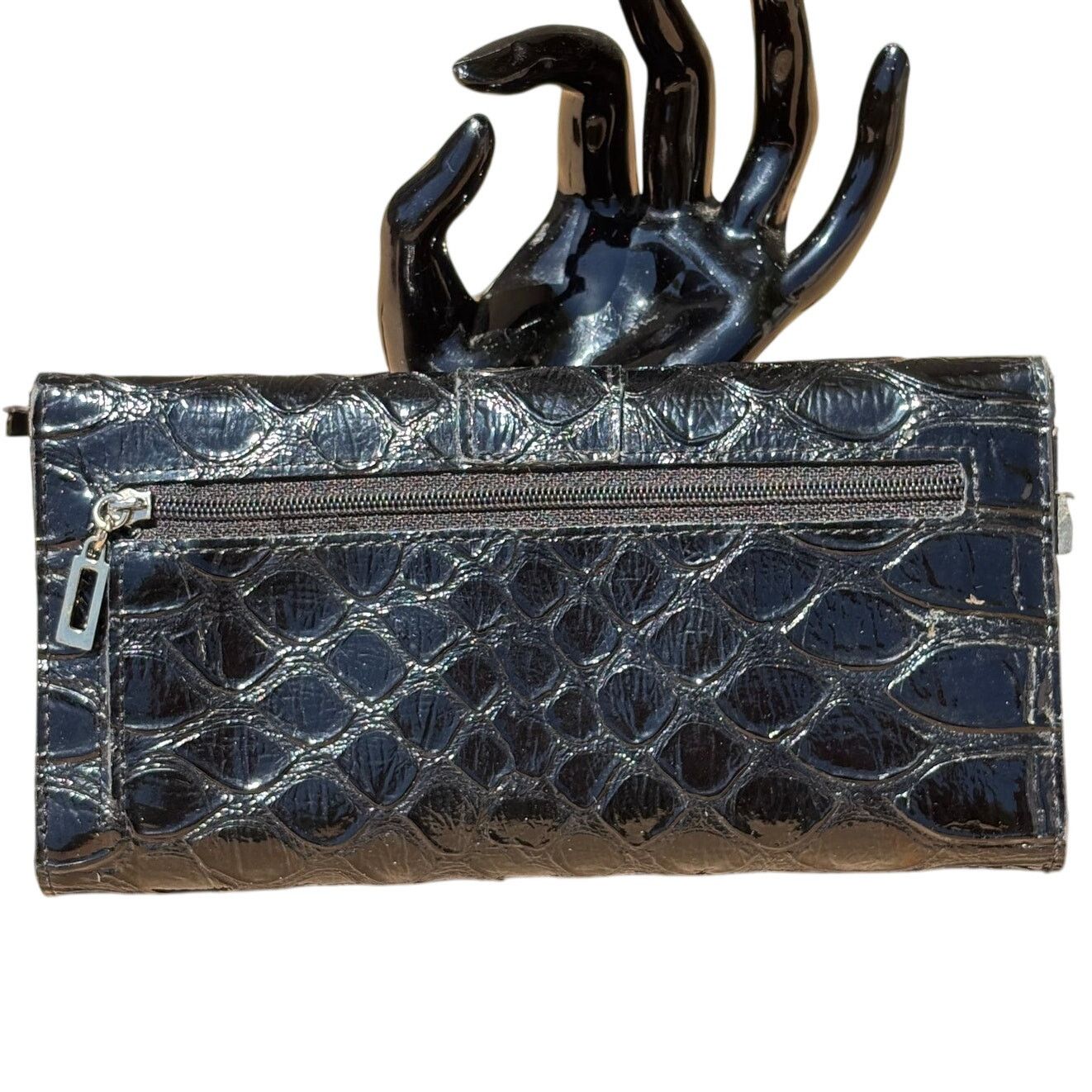 Guess Vintage Silver & Black Guess Wallet Size ONE SIZE - 3 Thumbnail