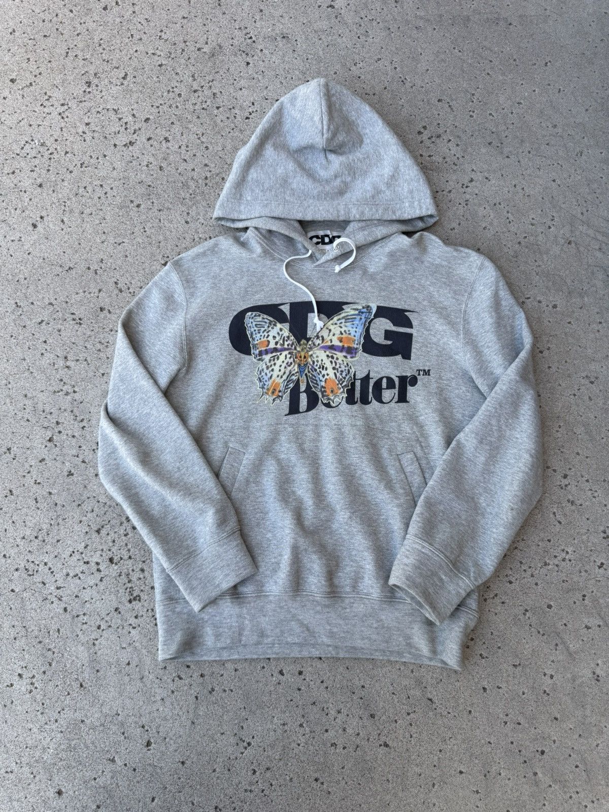 CDG by Comme des Garcons CDG Comme Des Garçons Better Butterfly Logo Hoodie Size US M / EU 48-50 / 2 - 1 Thumbnail