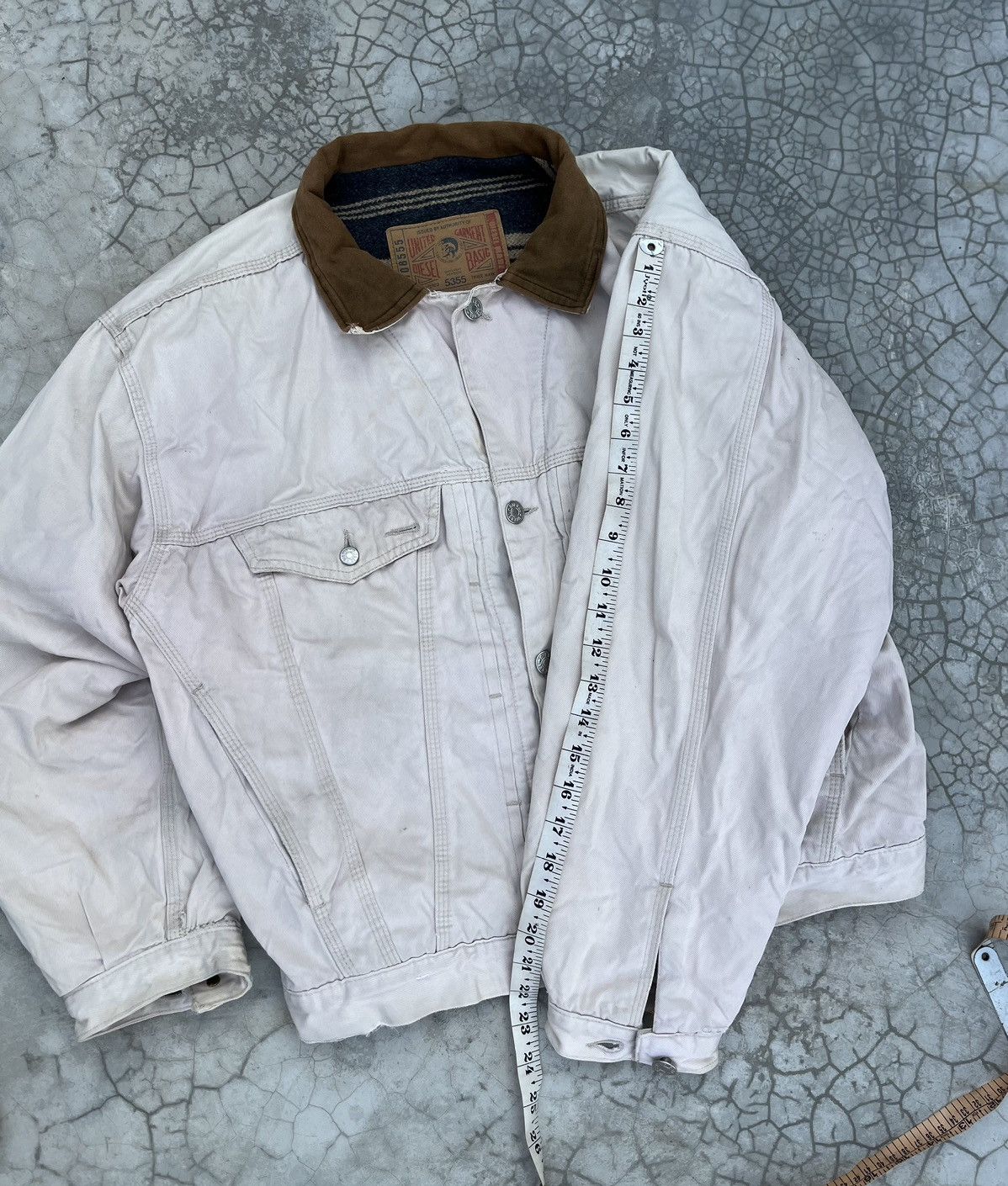 Diesel RARE DIESEL FLANNEL INDUSTRY DENVER WORKWEAR DENIM JACKET90s Size US S / EU 44-46 / 1 - 7 Thumbnail