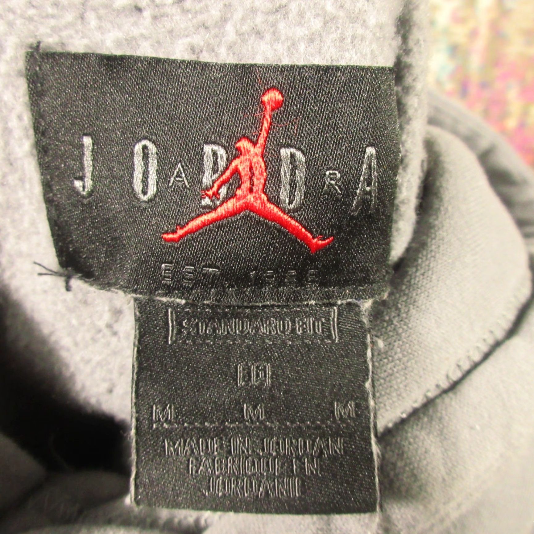 Jordan Brand Nike Jordan Hoodie Men M Grey Hooded Sweatshirt Jumpman Graphic Print Size US M / EU 48-50 / 2 - 6 Thumbnail