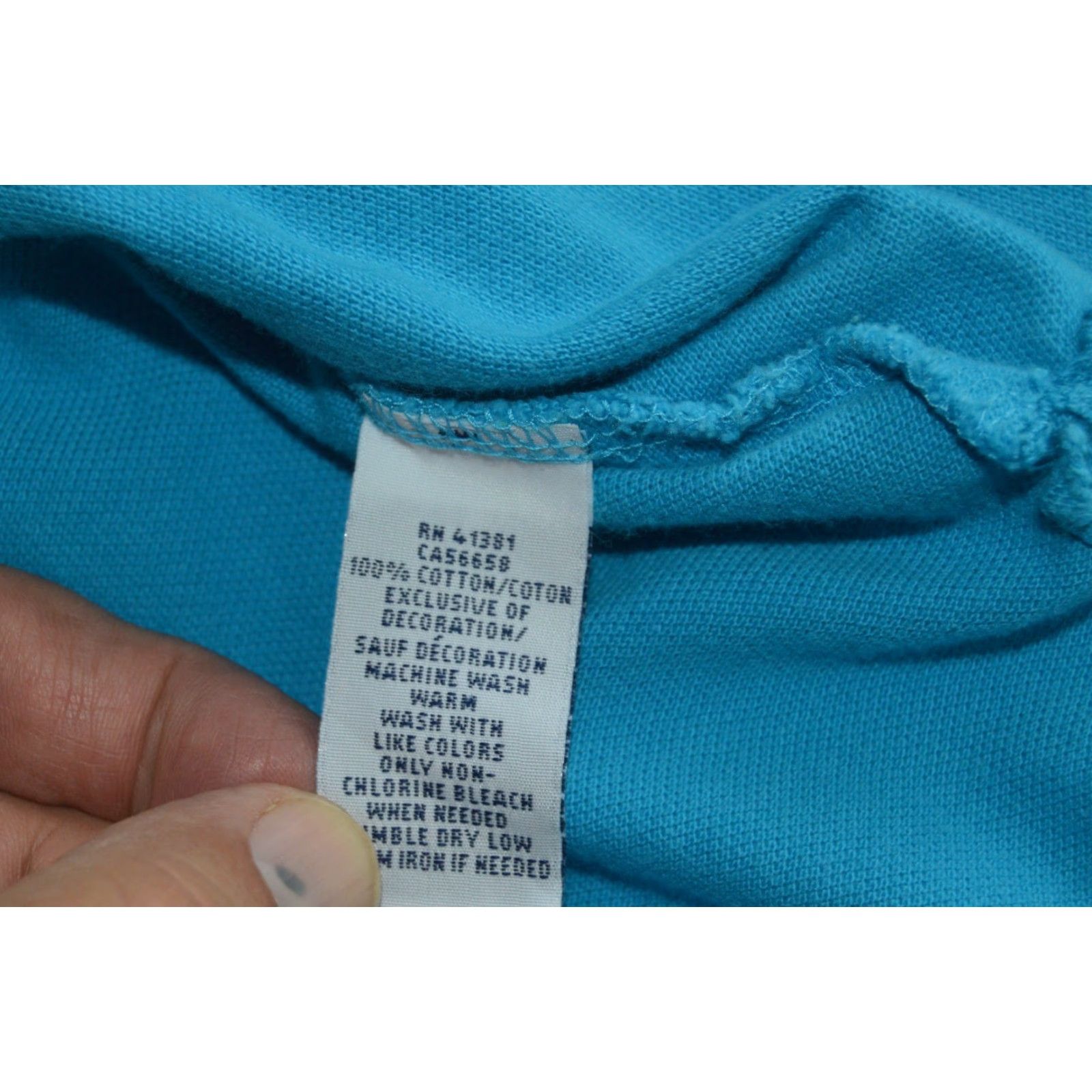 Ralph Lauren Ralph Lauren Polo Polo SS Shirt Blue Classic Fit Large Cotton Men's Polo Shirt Vintage? No Size US L / EU 52-54 / 3 - 5 Thumbnail