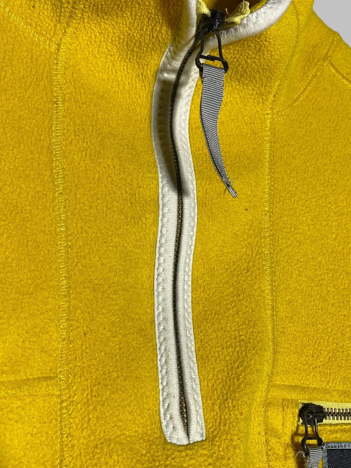 JET SET Vintage Jet Set Fleece Pullover Ski Sweater Rare Yellow Size US L / EU 52-54 / 3 - 5 Thumbnail