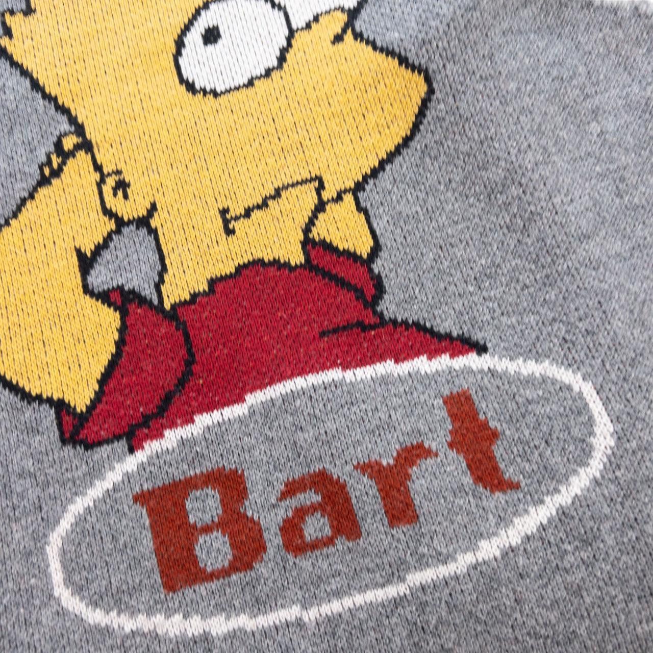 Other Vintage The Simpsons Bart Knit Jumper Size XL Size US XL / EU 56 / 4 - 4 Thumbnail