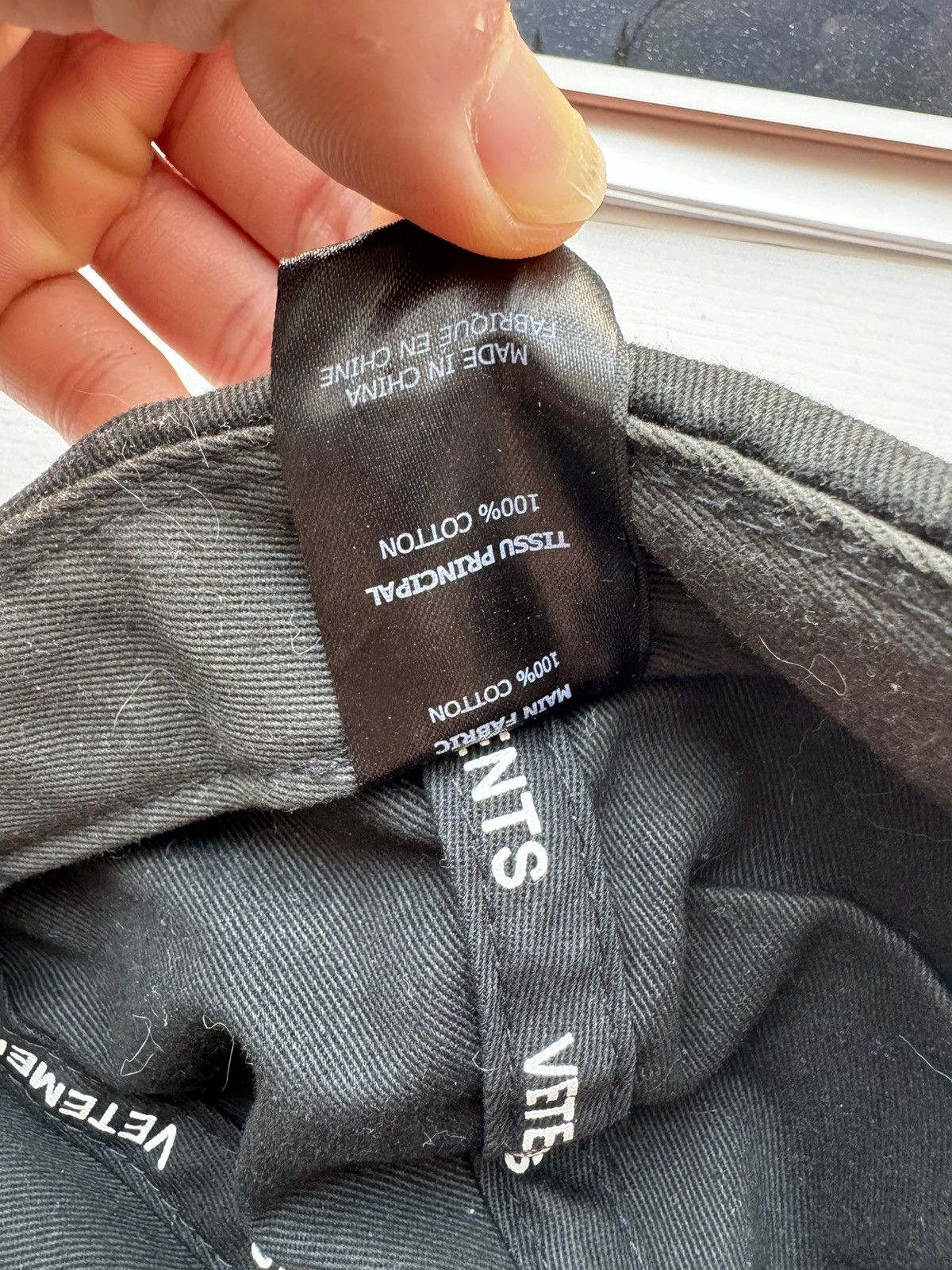 Vetements Vetements 404 Racing Error Embroidery Hat Size ONE SIZE - 6 Thumbnail