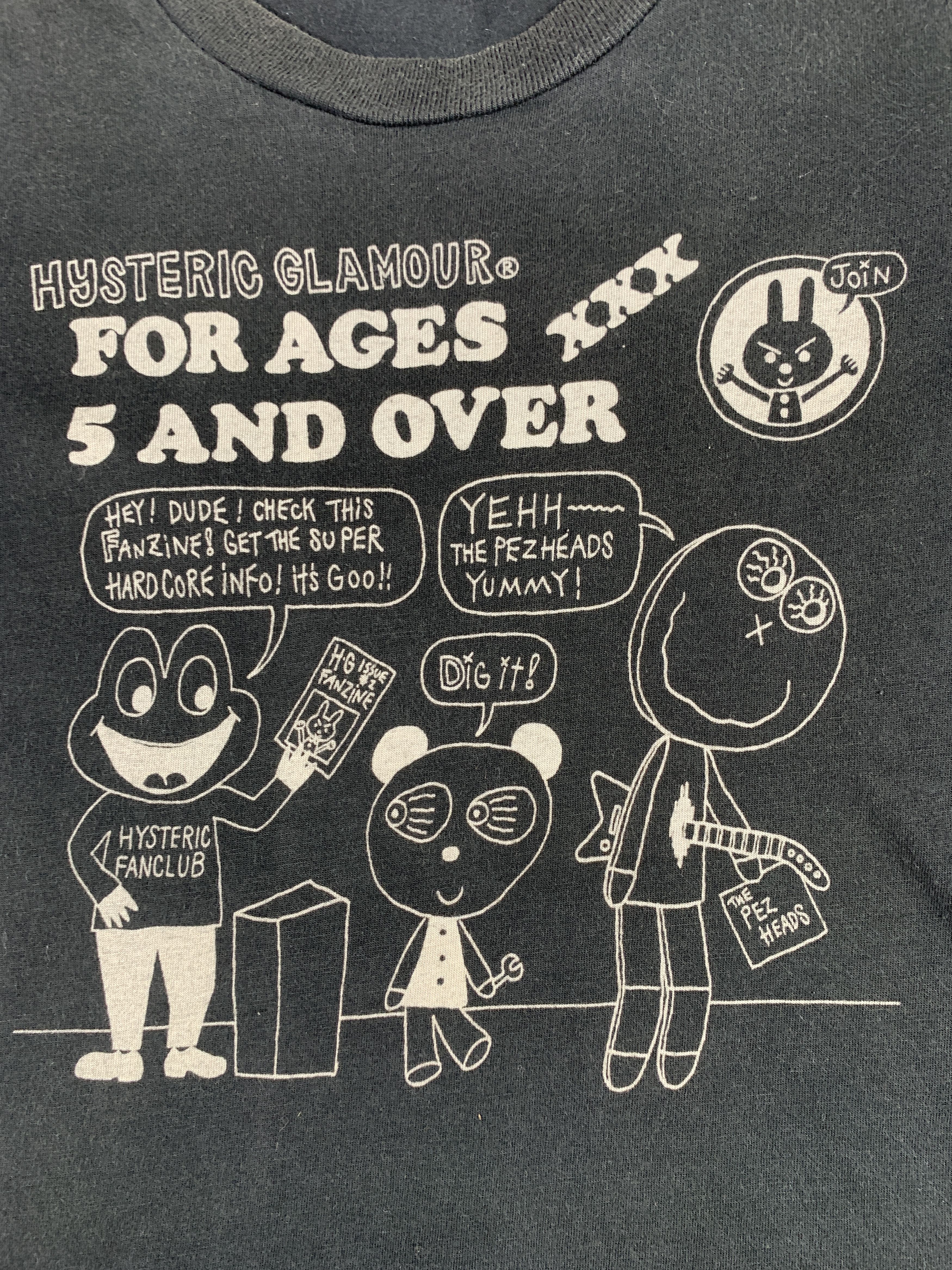 Hysteric Glamour 2000s Hysteric Glamour Cute Art Baby Tee (XS) Size XS / US 0-2 / IT 36-38 - 6 Thumbnail