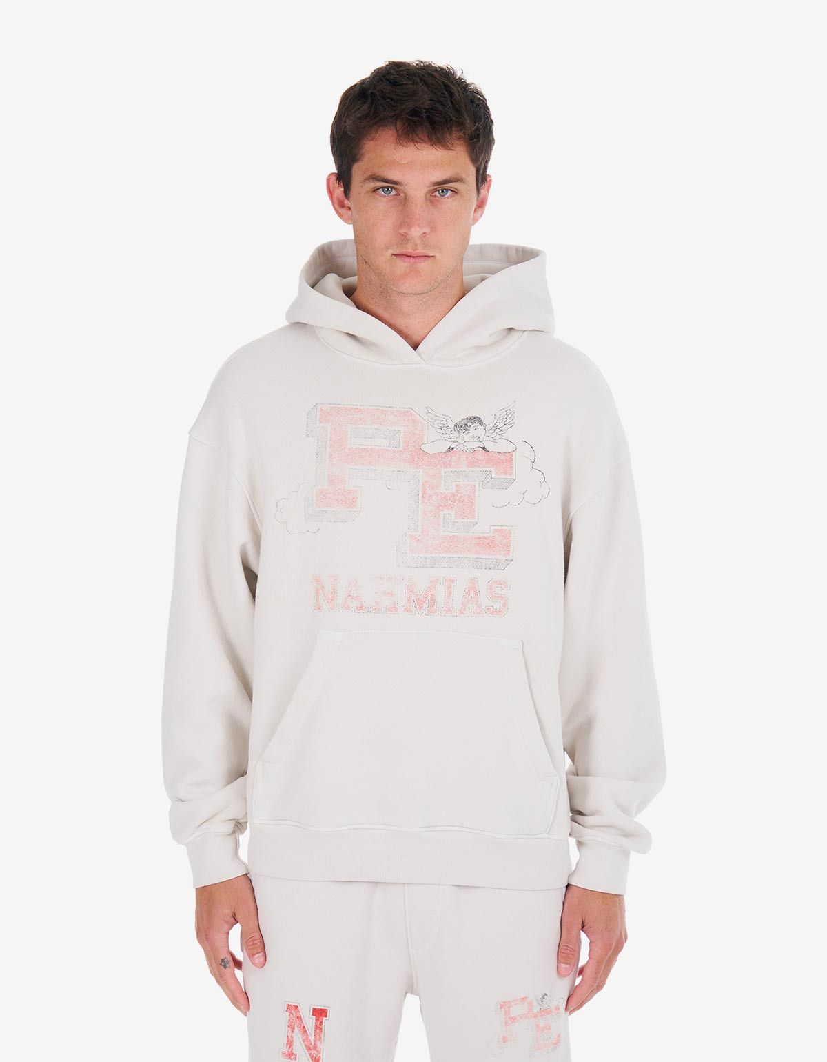 Nahmias Nahmias White P.E. Cherub Hoodie Size US XS / EU 42 / 0 - 1 Thumbnail