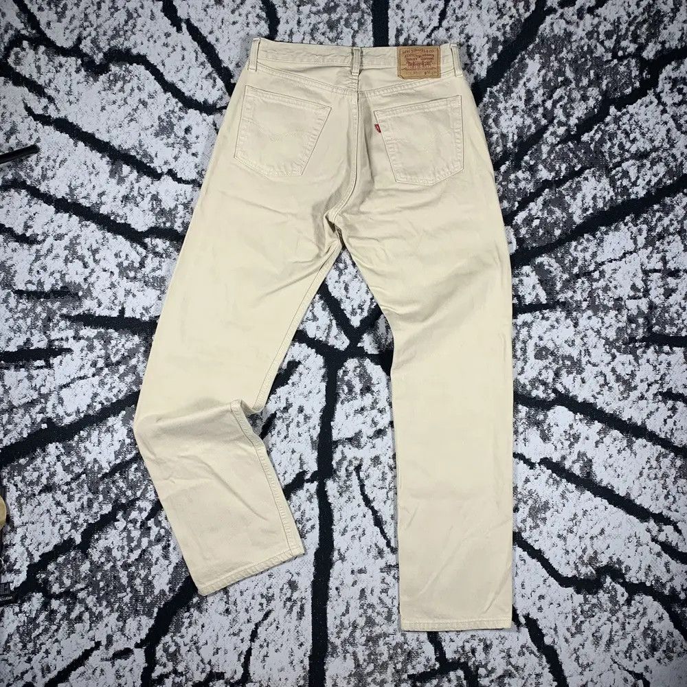 Levi's × Vintage Vintage Levis 507 02 W32 L34 Beige Pants Jeans Straight Size US 32 / EU 48 - 2 Thumbnail