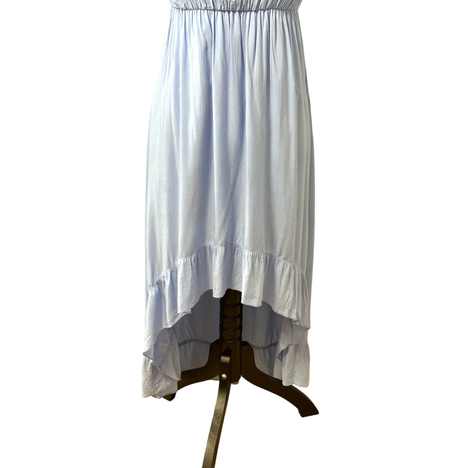 Other Nine Bird HighLow ALine Dress Off-Shoulder Flowy Sky Blue S Size S / US 4 / IT 40 - 3 Thumbnail