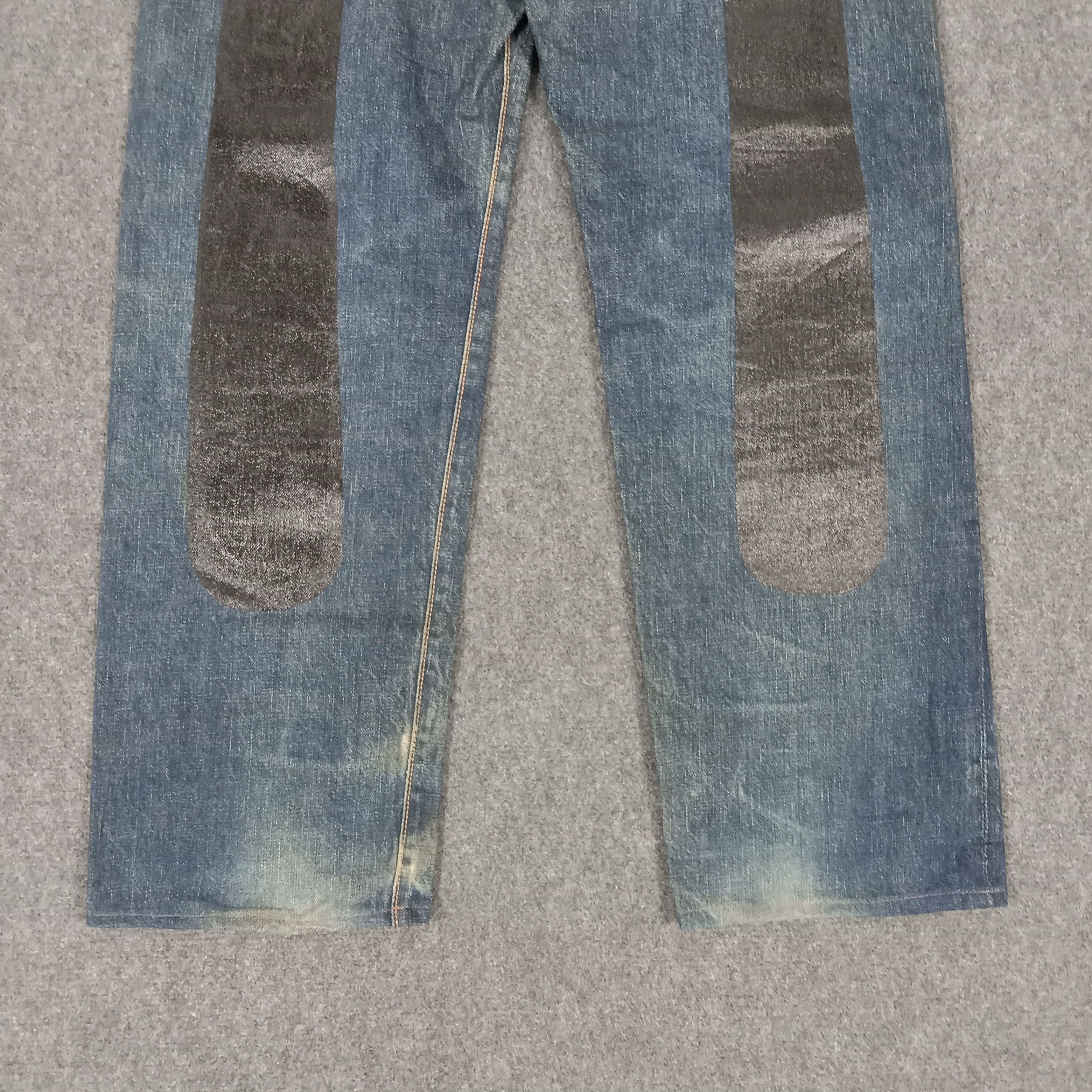 Japanese Brand × Vintage Evis Japanese Brand Daicock Custom Art Denim Jeans Size US 29 - 5 Thumbnail