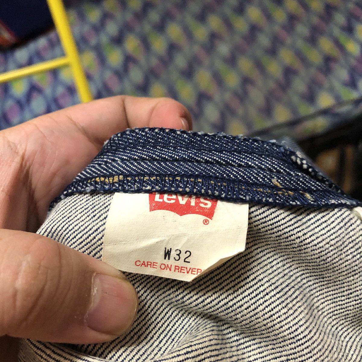 Levi's Levis engineered vintage Blue jeans Denim Pants #A2581 Size US 31 - 23 Thumbnail