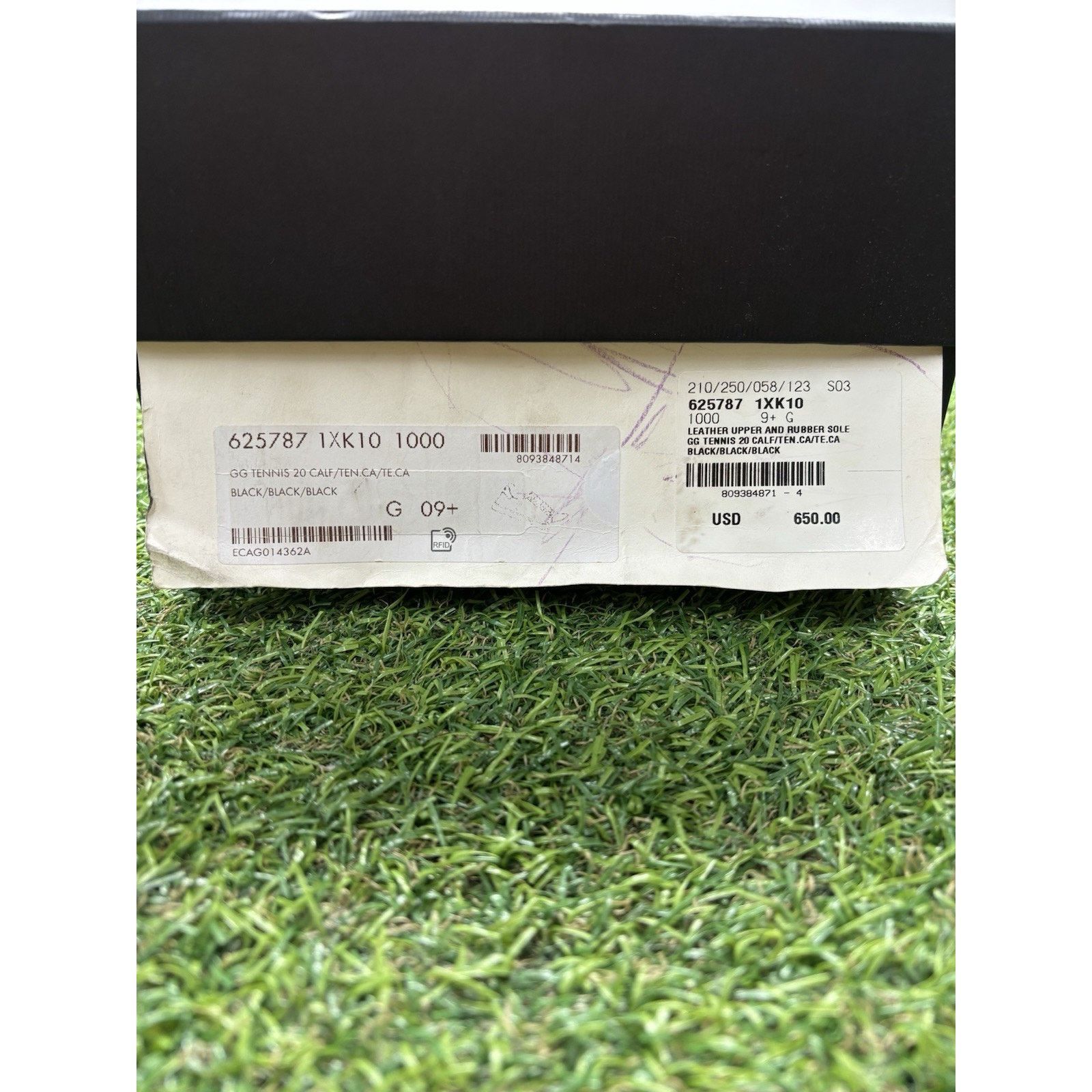 Gucci Gucci Ace GG ' Black ' | GOOD CONDITION! Size US 10 / EU 43 - 17 Thumbnail