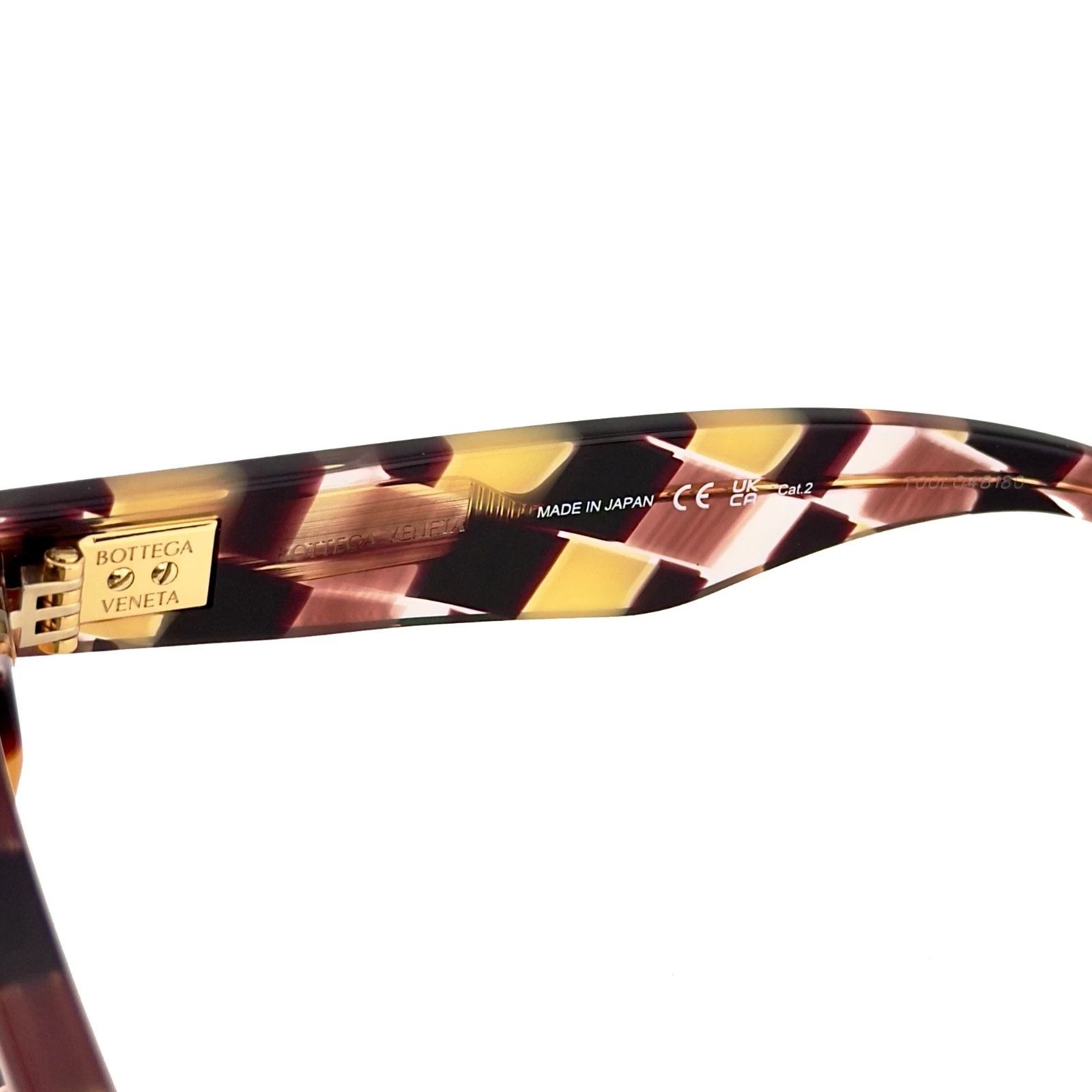 Bottega Veneta BOTTEGA VENETA 1350 BV1350S DIZZY Intrecciato Sunglass 003 Size ONE SIZE - 3 Thumbnail