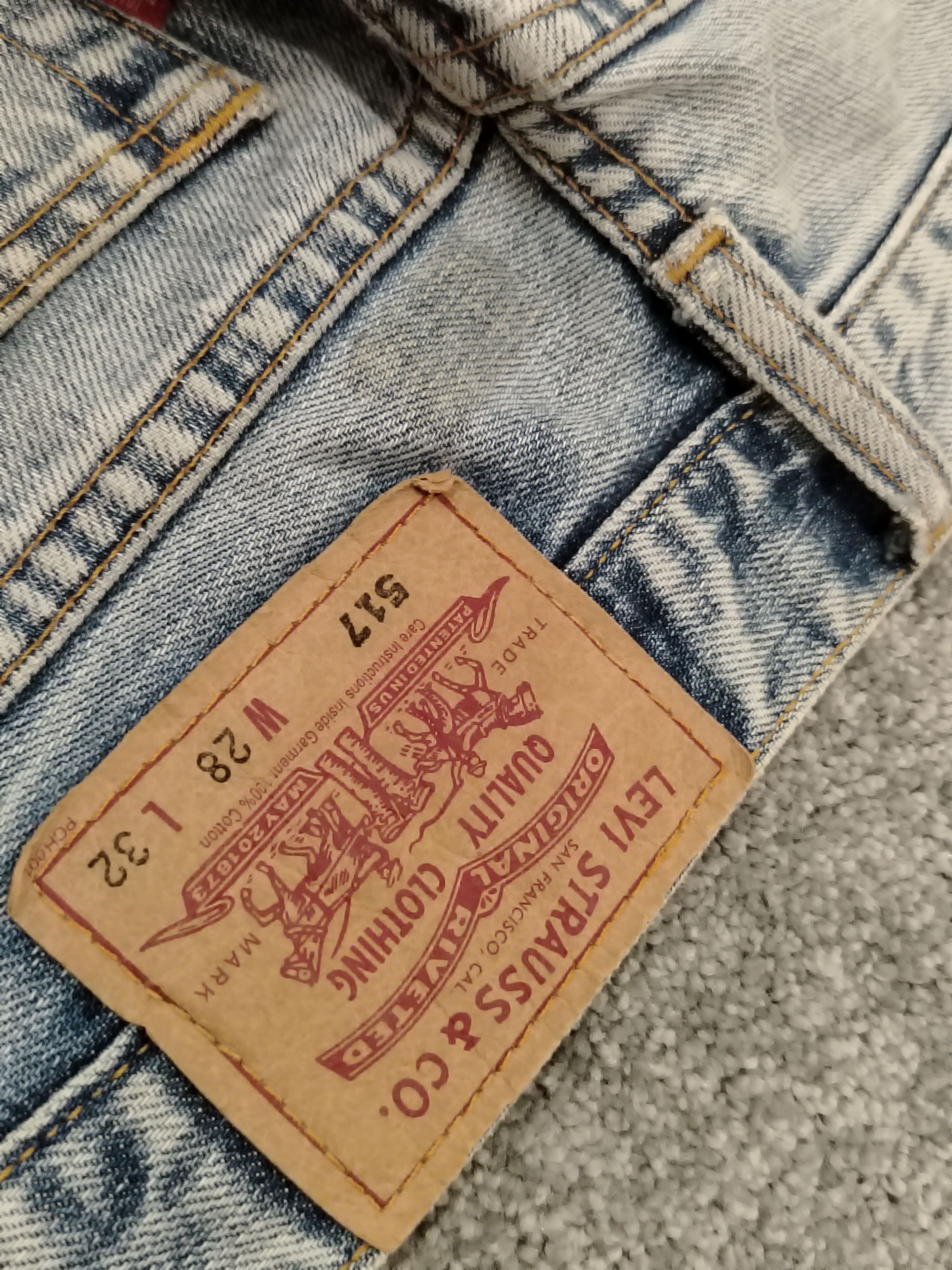 Levi's × Vintage Levis 517 Jeans Flare Bootcut Size US 27 - 17 Thumbnail