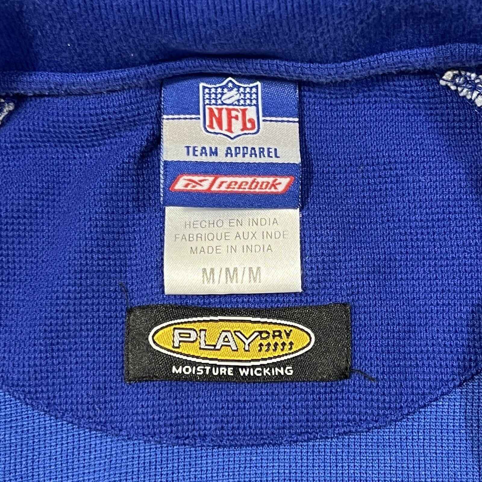 Reebok Reebok NFL New York Giants Loose Fit Short Sleeve Polo Size US M / EU 48-50 / 2 - 3 Thumbnail