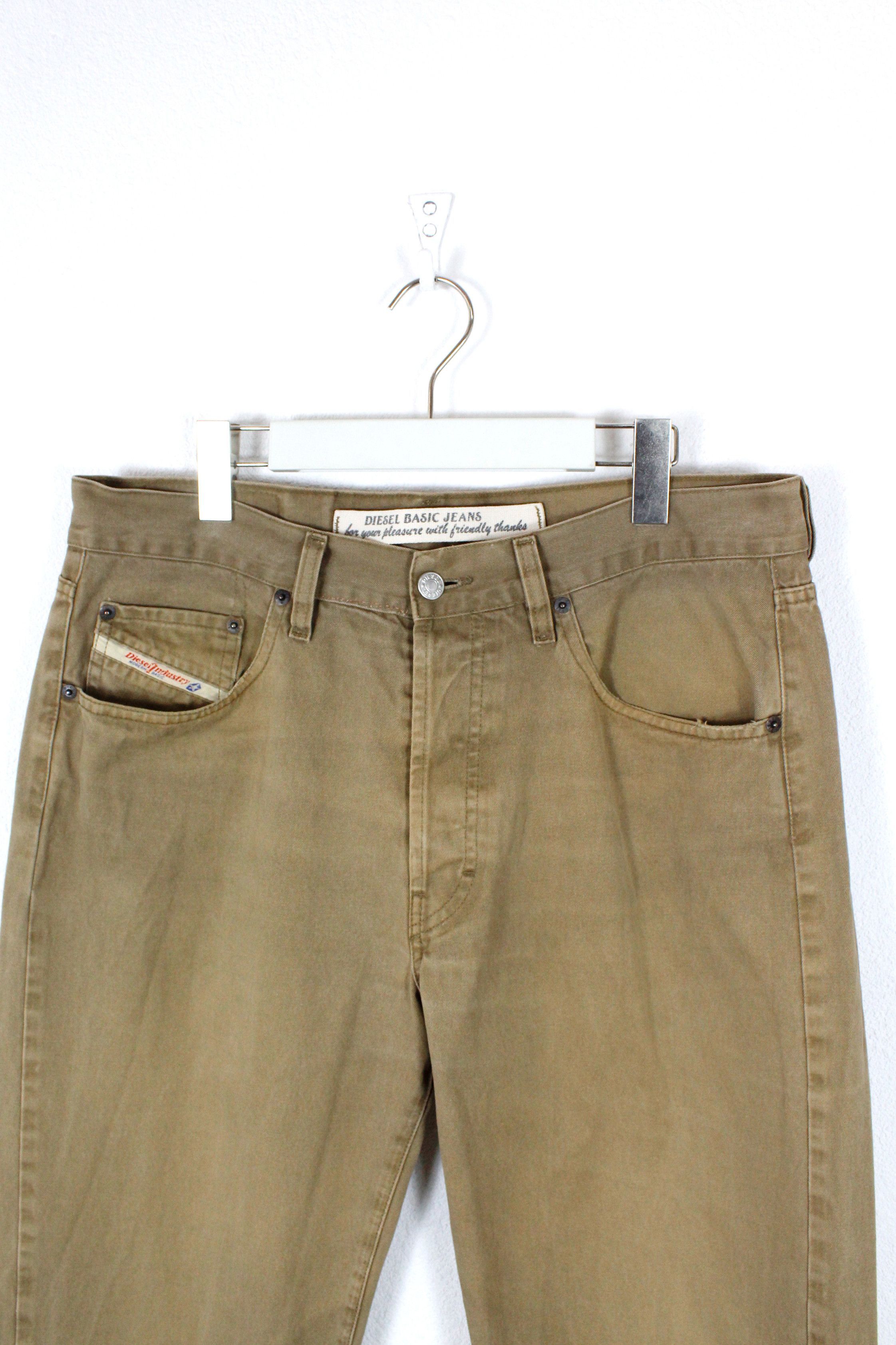 Diesel Vintage Diesel Beige Baggy Khaki Pants Y2K 90s Size US 36 / EU 52 - 2 Thumbnail