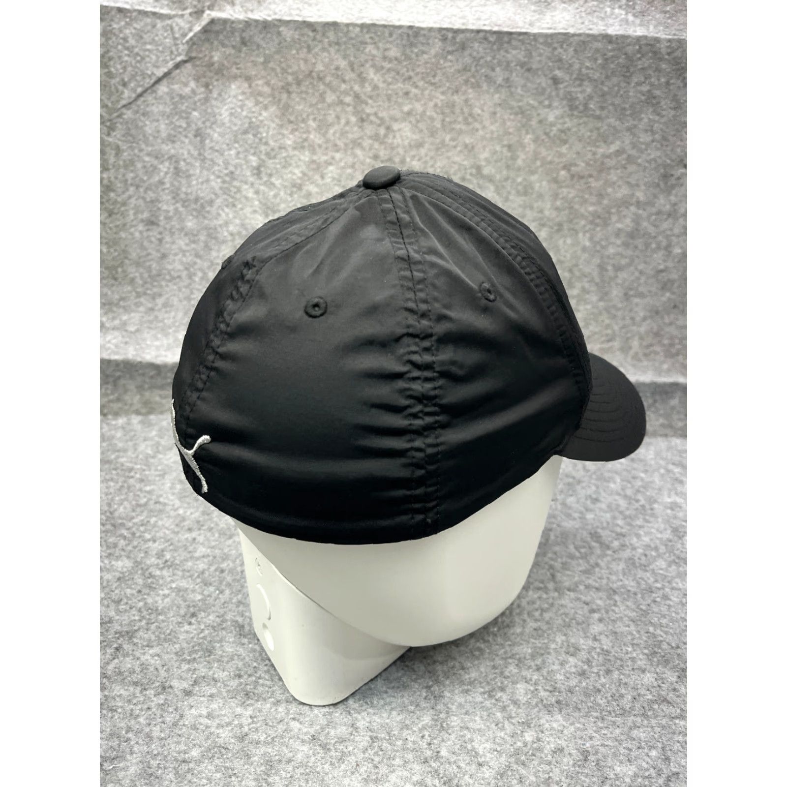Puma PUMA Hat Fitted Adult Medium Black Nylon Cotton Blend Flexfit Golf Outdoor Size ONE SIZE - 7 Thumbnail
