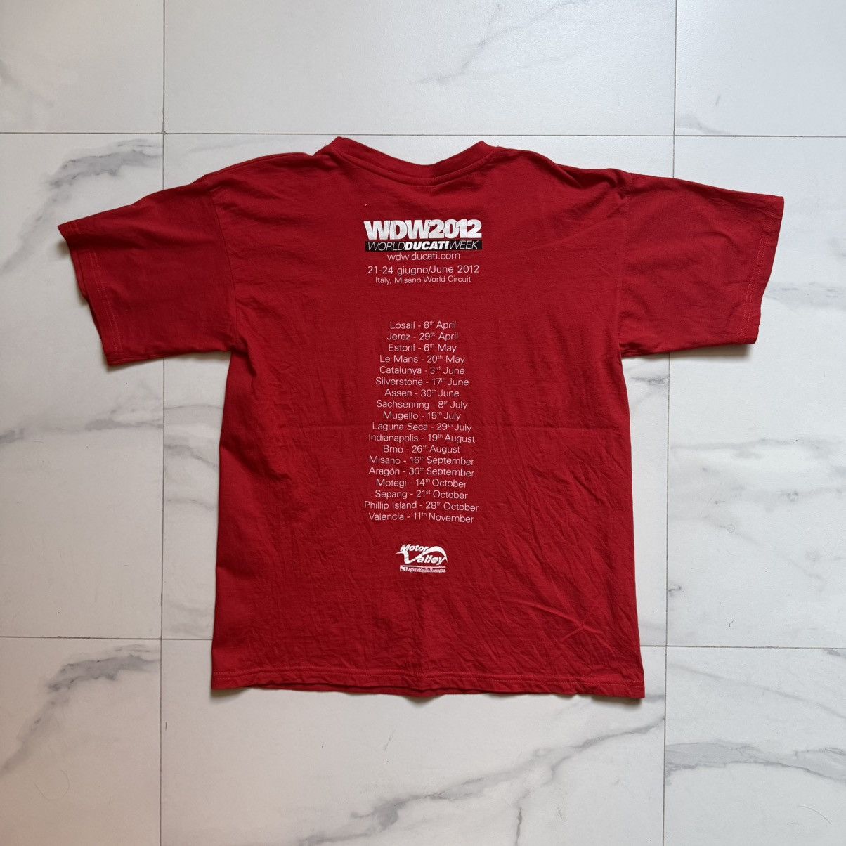 Ducati Vintage Tribuna Ducati 2012 T-Shirt Size US M / EU 48-50 / 2 - 3 Thumbnail