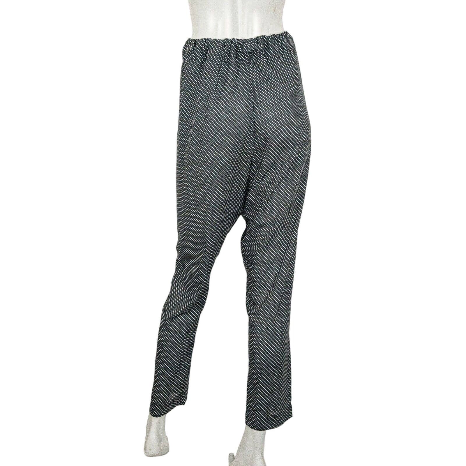 Tomas Maier Tomas Maier Elastic waist Easy Pants in Black white size 6 Size 28" / US 6 / IT 42 - 3 Thumbnail