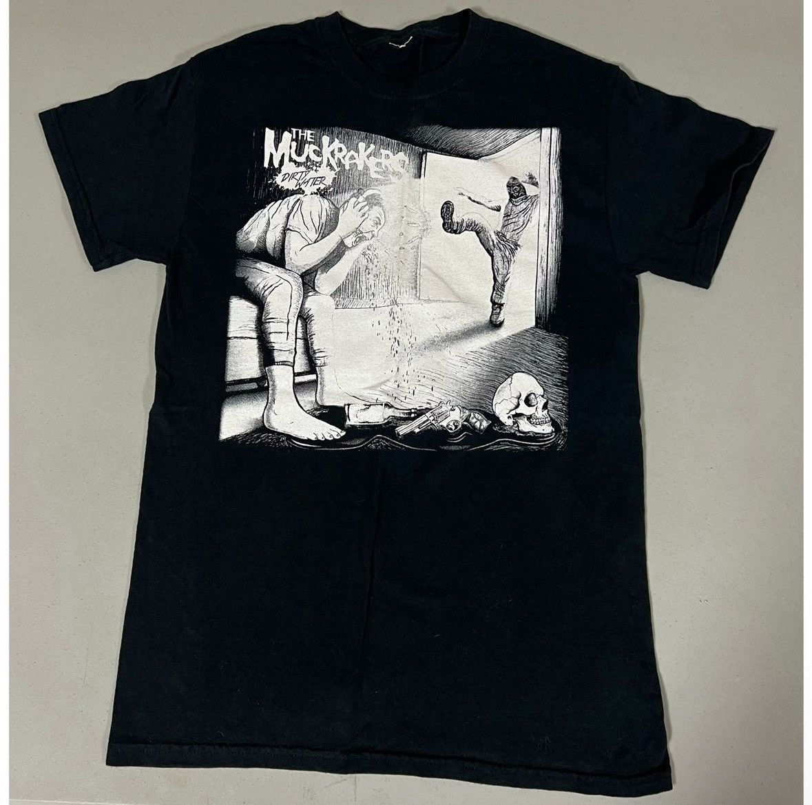 Band Tees Black ‘The Muckrakers: Dirty Water’ Band Tee T-Shirt Size S⛓️ Size US S / EU 44-46 / 1 - 1 Thumbnail