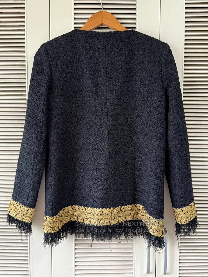Chanel Chanel Metropolitan Series Black Gold-plated Jacket Size XXS / US 00 / IT 34 - 2 Thumbnail