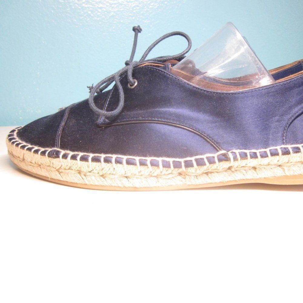 Tabitha Simmons Tabitha Simmons Blue Satin Espadrilles 38 7.5 Size US 7.5 / IT 37.5 - 11 Thumbnail