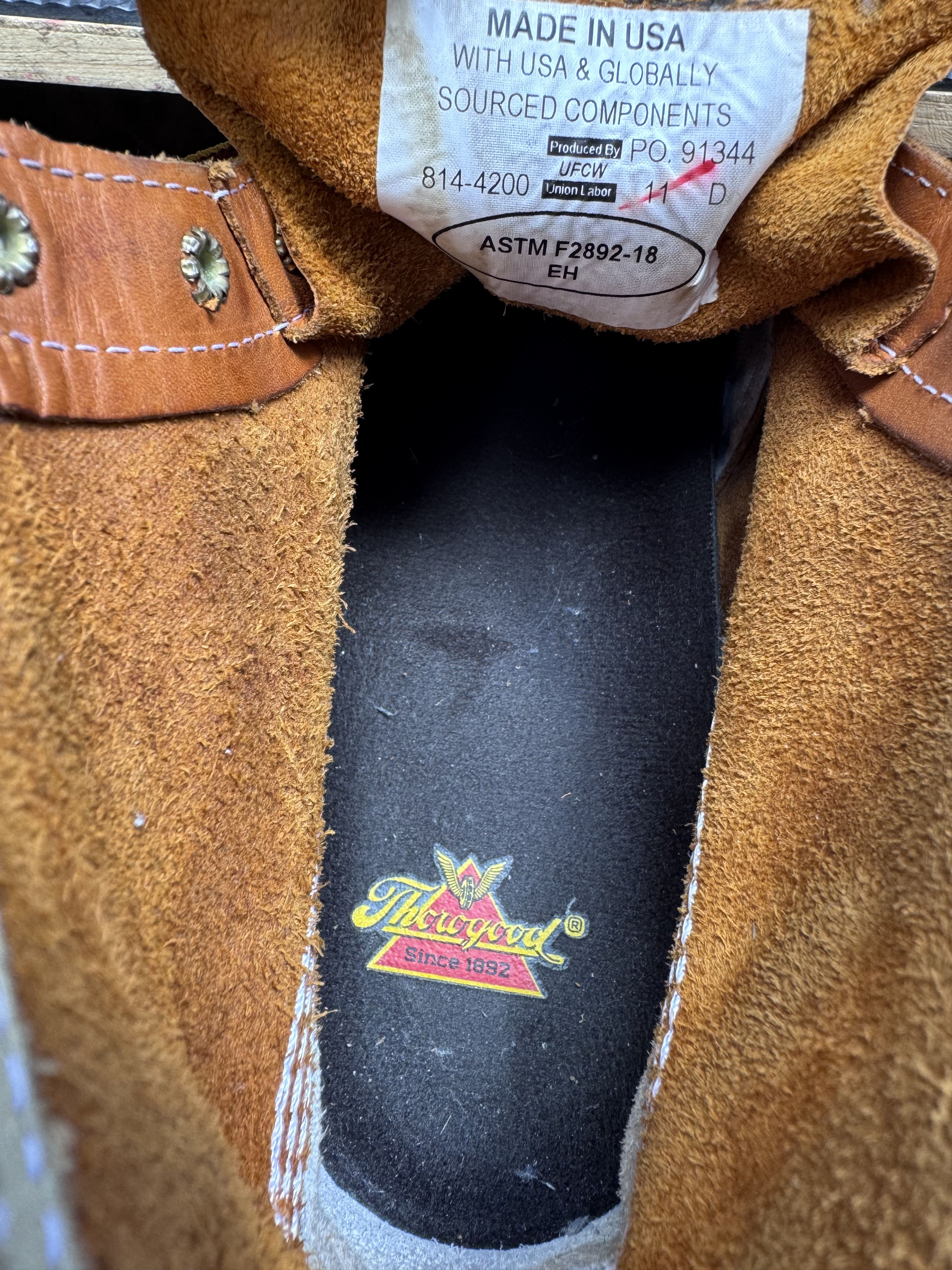 Thorogood Thorogood 804-4200 American Heritage 6” Work Boots Size US 11 / EU 44 - 7 Thumbnail