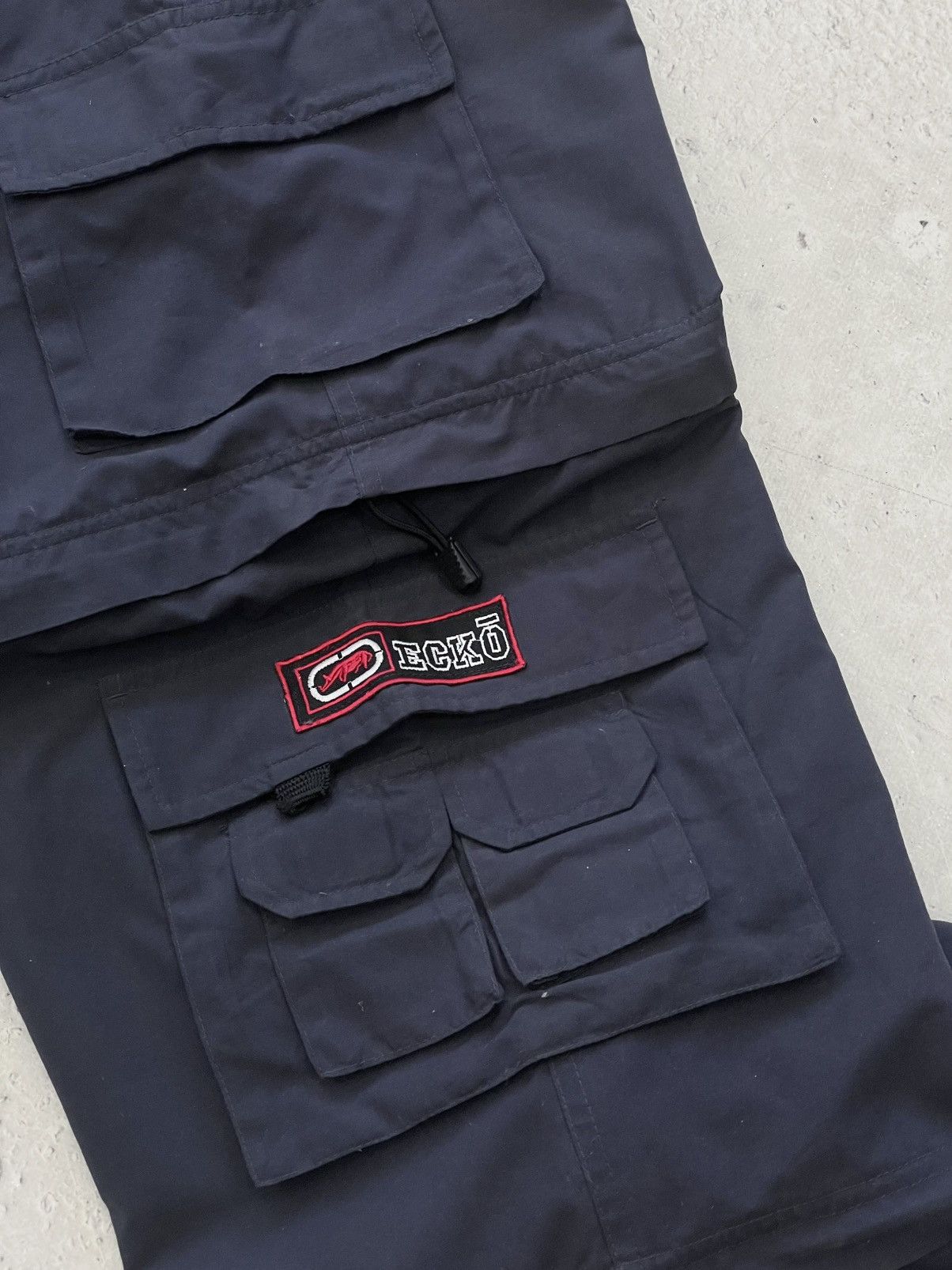 Ecko Unltd. Ecko Sk8 cargo nylon track pants skater archive 2000s Size US 34 / EU 50 - 9 Thumbnail