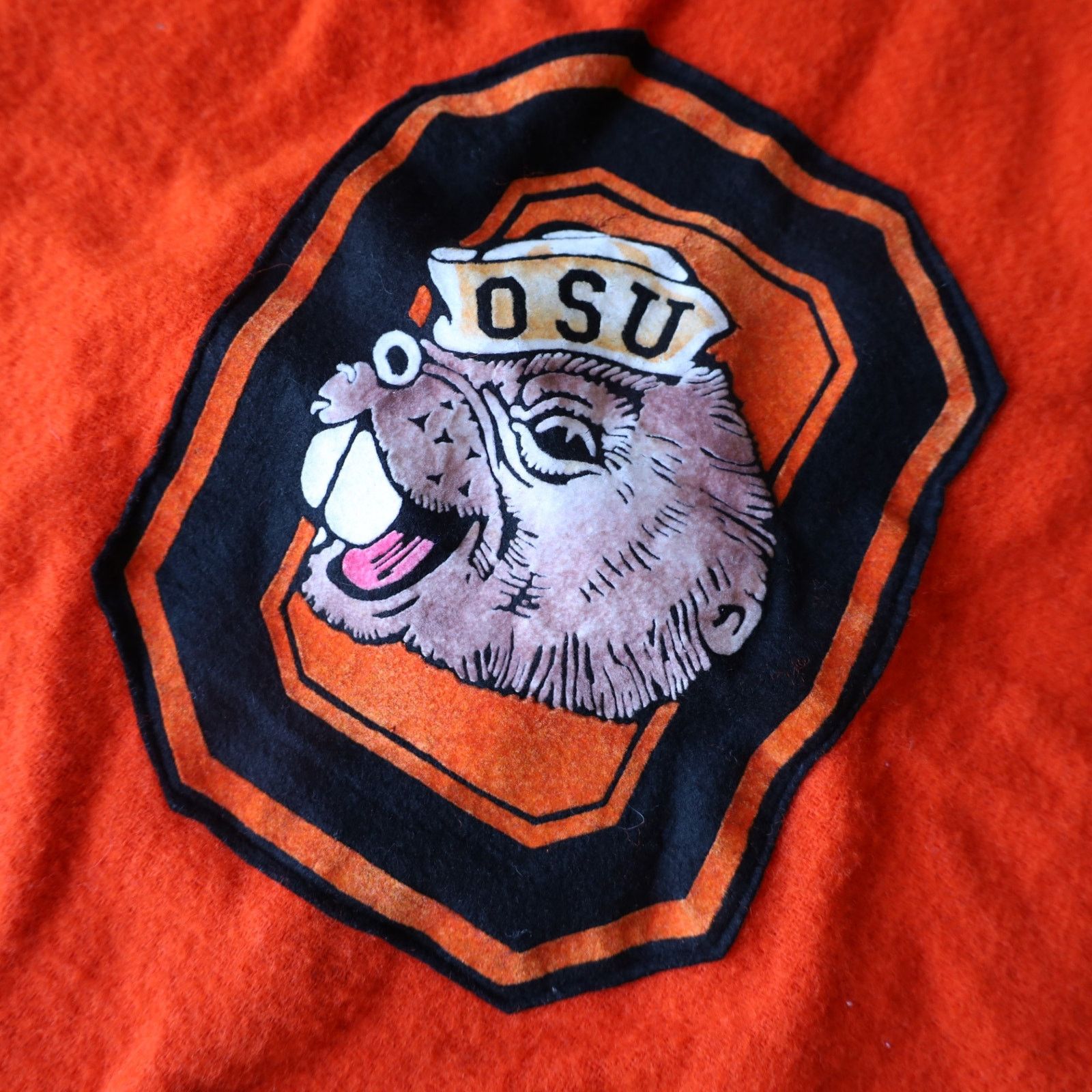 Pendleton × Vintage VTG Pendleton OSU Oregon State University Beavers Blanket Size ONE SIZE - 3 Thumbnail