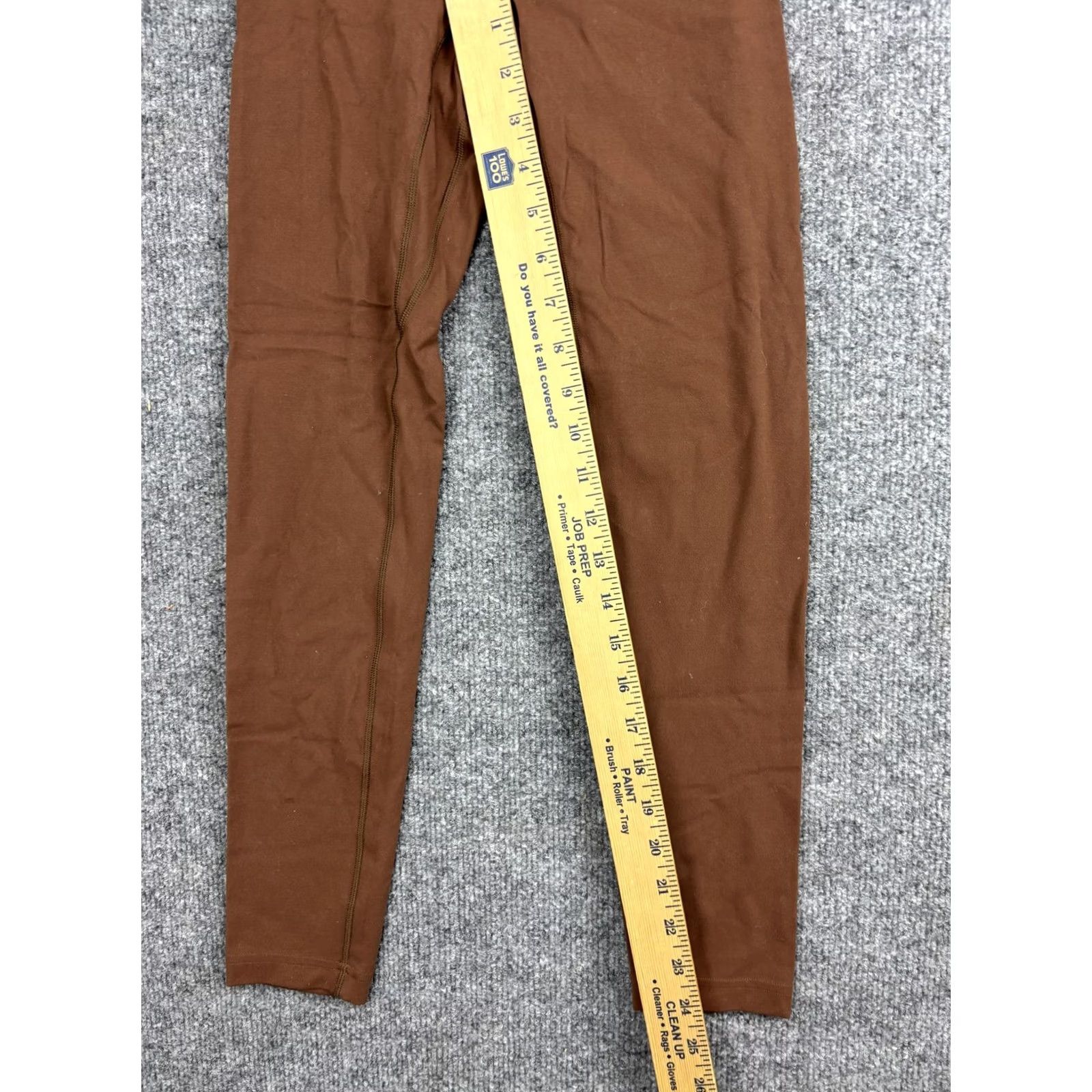 Vintage Whitney Simmons Leggings Womens Small Brown High Rise Ankle Yoga Workout Pants Size 27" / US 4 / IT 40 - 6 Thumbnail