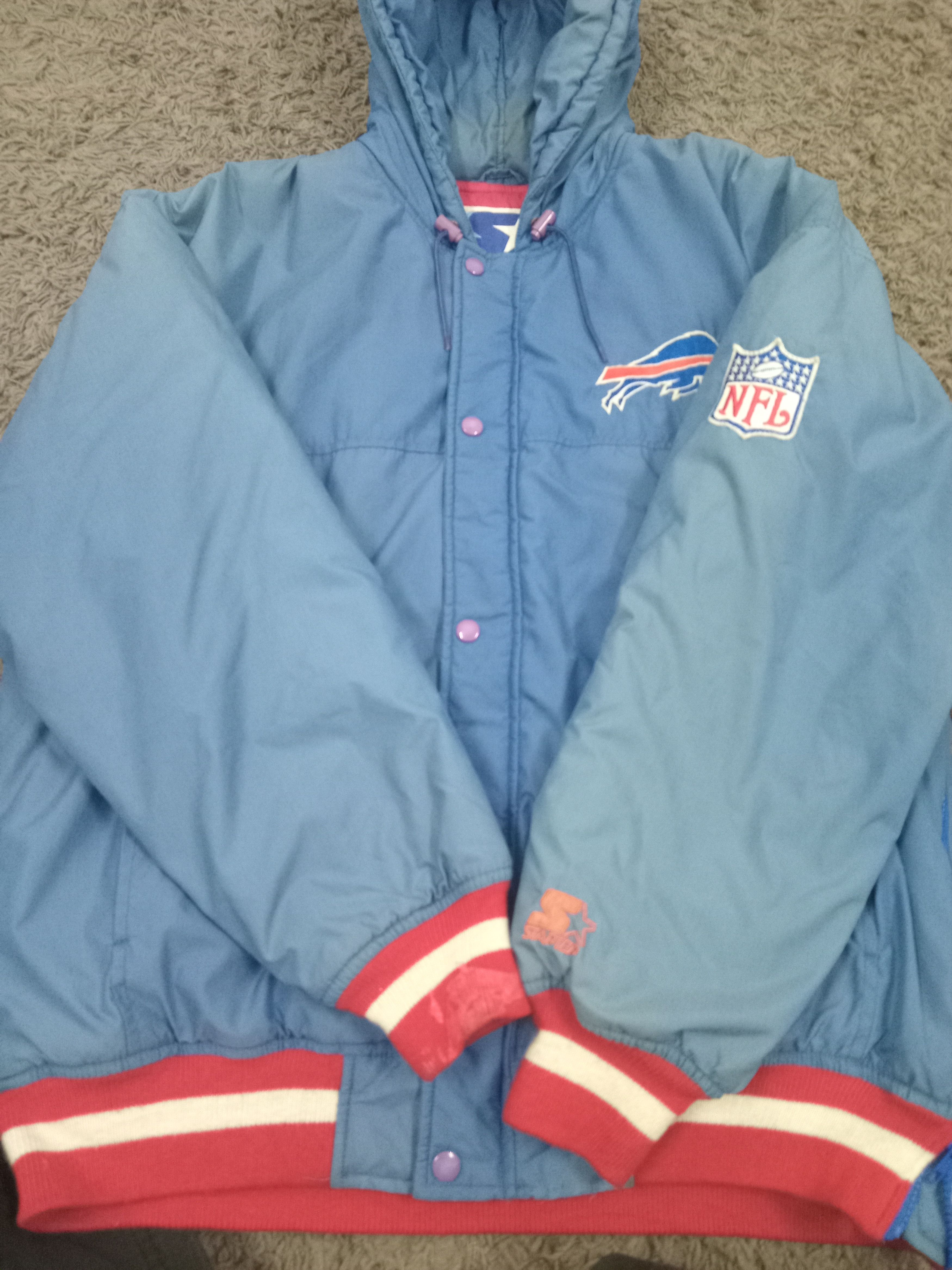 NFL × Starter × Vintage Vintage 90's Buffalo Bills Starter Jacket Size US M / EU 48-50 / 2 - 4 Thumbnail