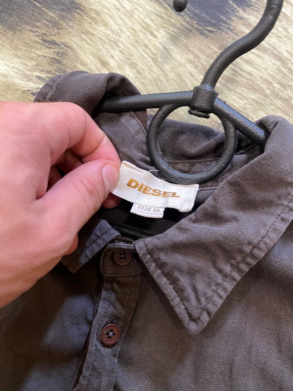 Diesel Vintage Diesel Streetwear 100% Cotton Polo Size XL Size US XL / EU 56 / 4 - 2 Thumbnail