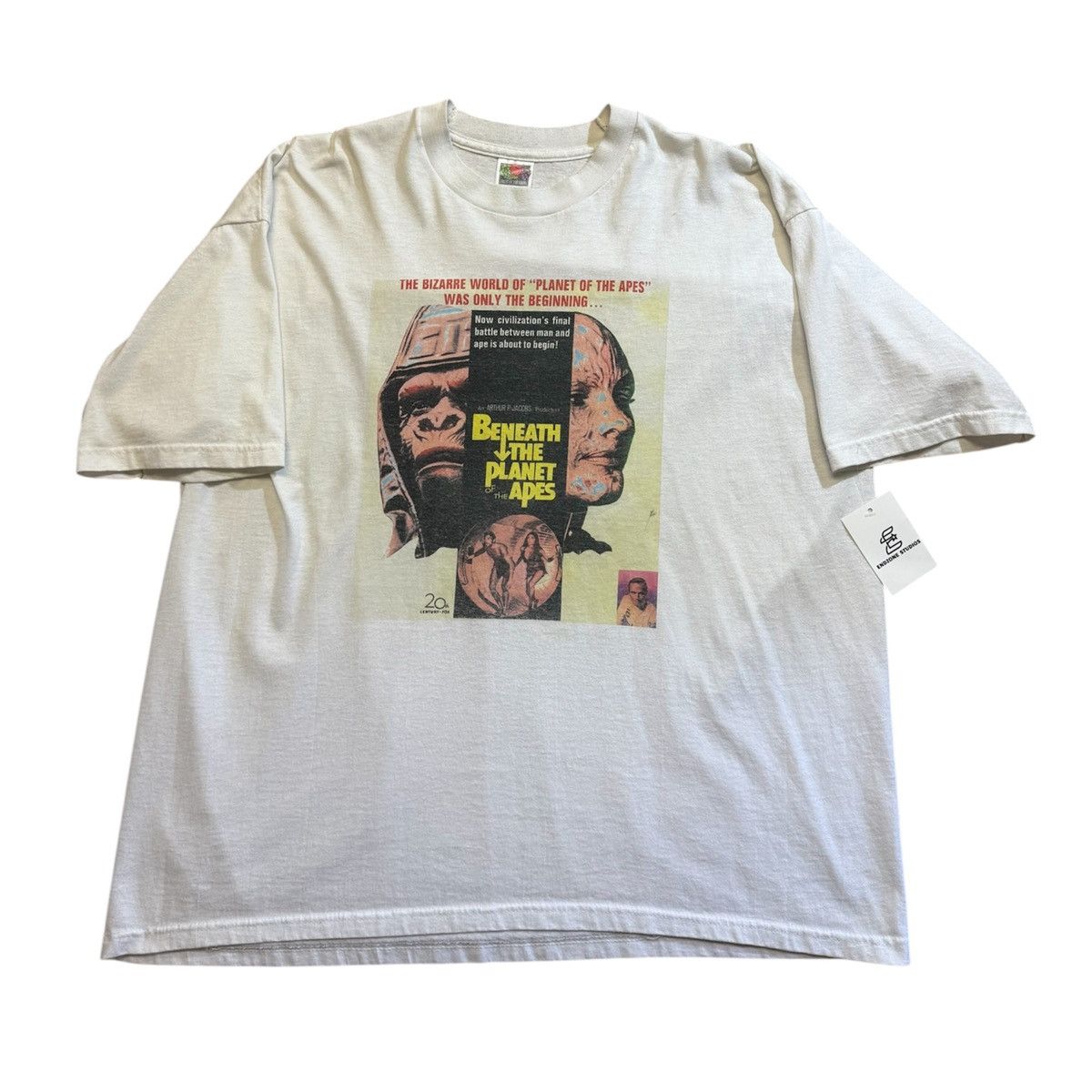Vintage Vtg Planet Of The Apes Size US XL / EU 56 / 4 - 1 Thumbnail