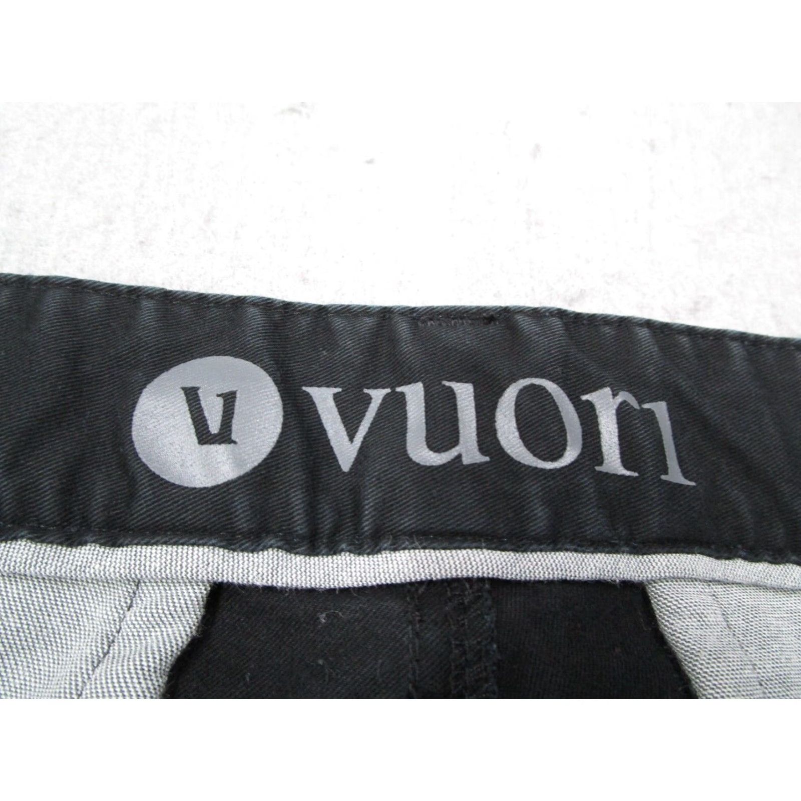 Vuori Vuori Collins Chino Pants Mens 36 Black Slim Fit Cotton Blend Casual Size US 36 / EU 52 - 3 Thumbnail