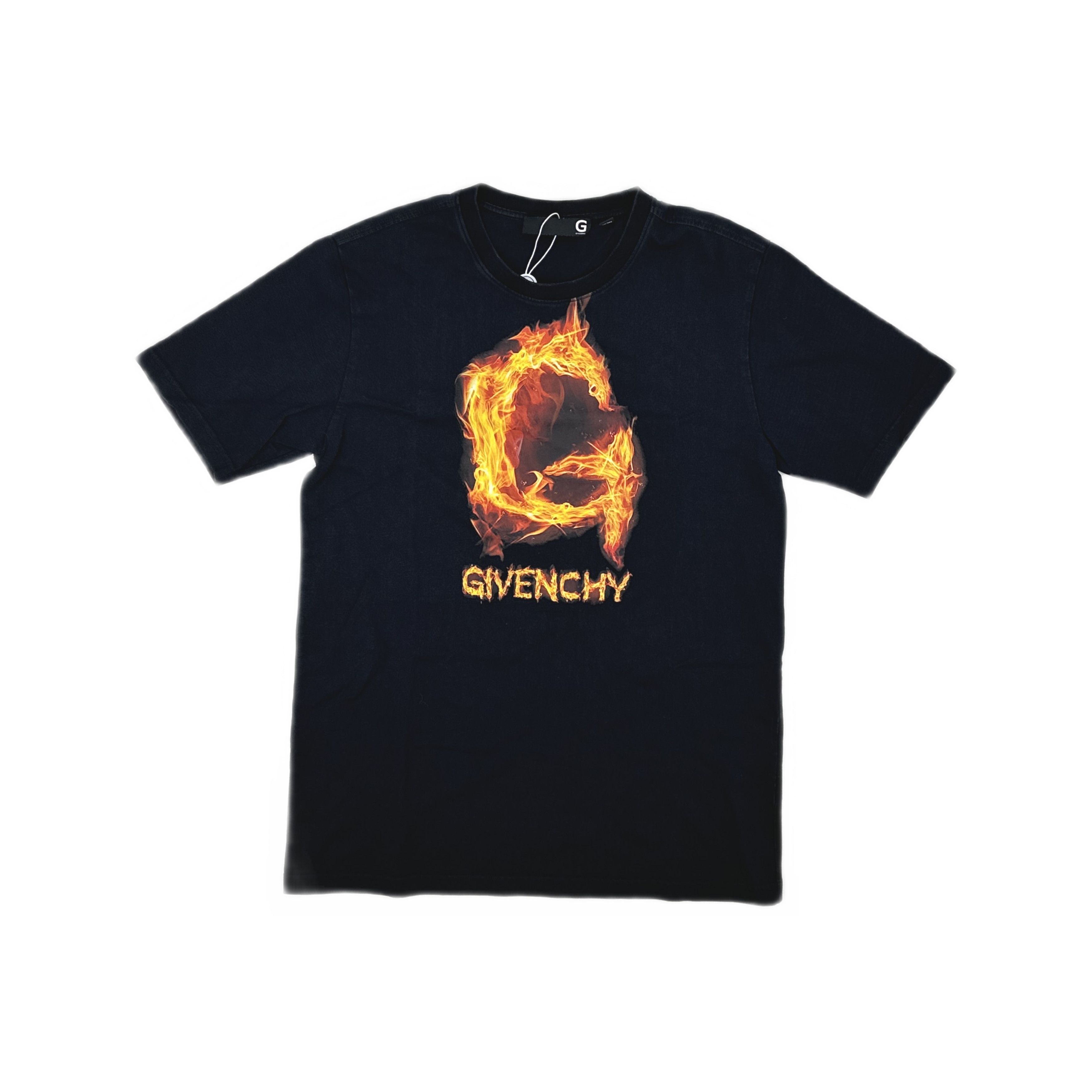 Givenchy Givenchy Fire Logo T-Shirt Size M Size US M / EU 48-50 / 2 - 1 Thumbnail