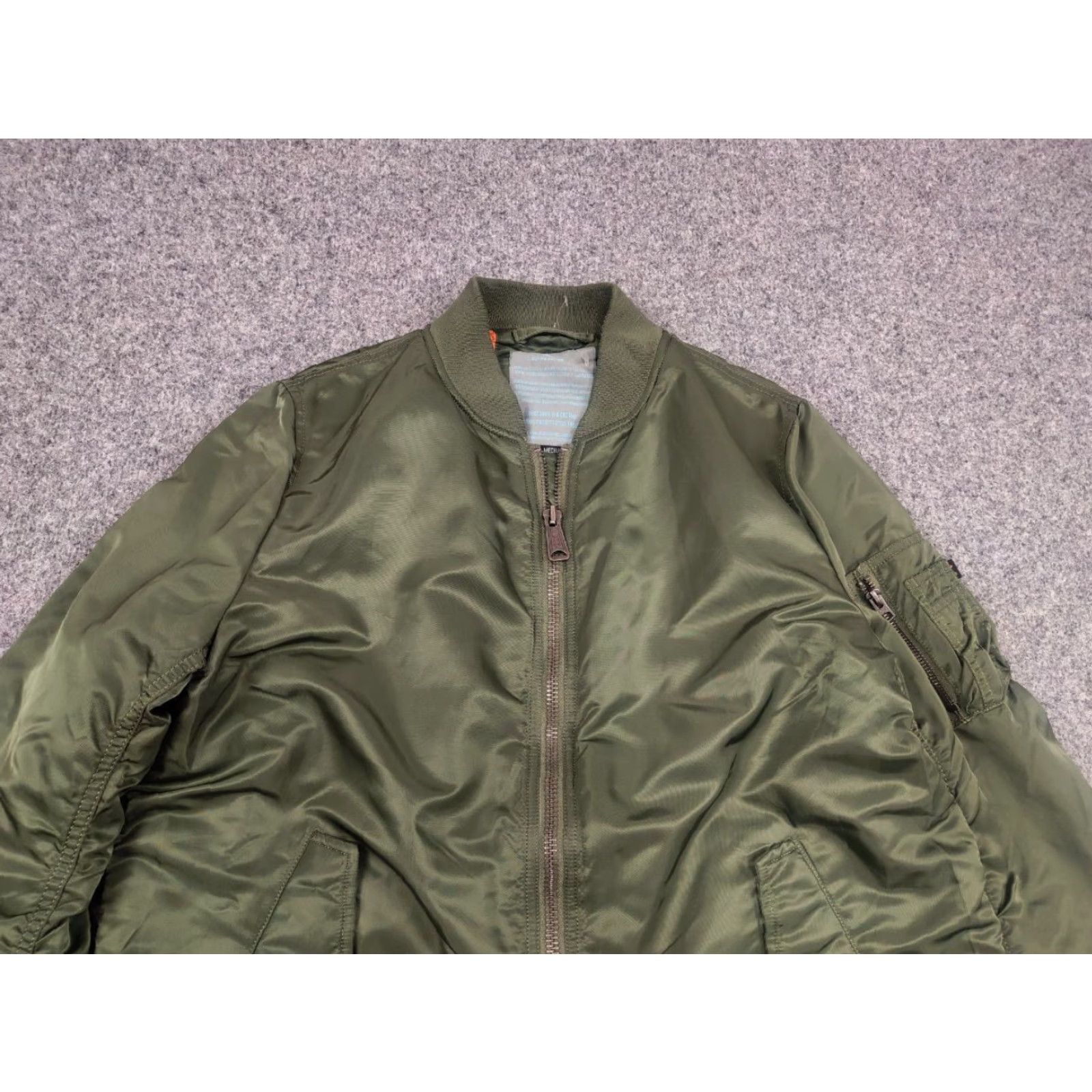 Alpha Industries Alpha Industries MA-1 Long Green Military Bomber Jacket Size US M / EU 48-50 / 2 - 5 Thumbnail