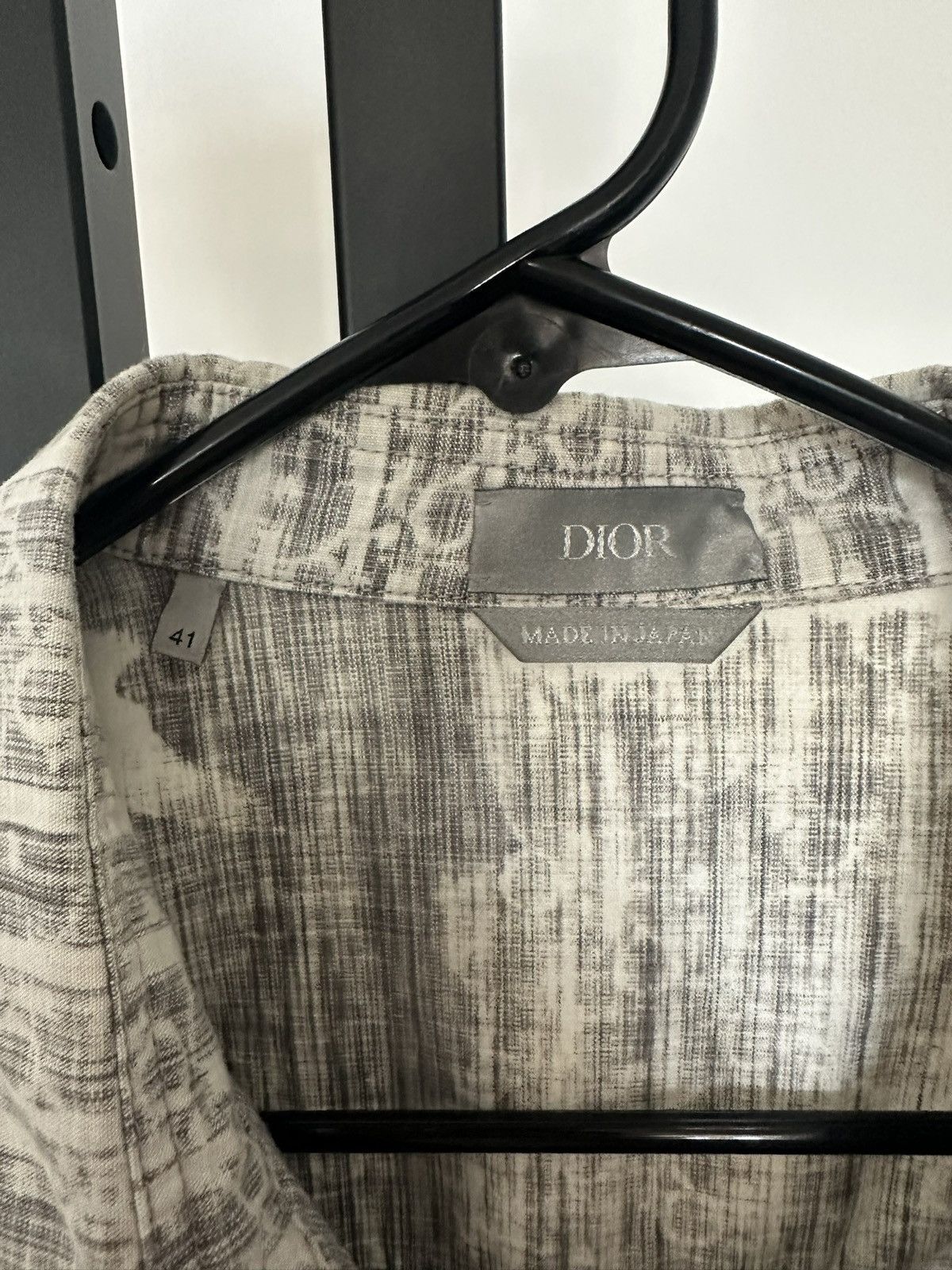 Dior Dior Distressed Oblique Button Up Size US L / EU 52-54 / 3 - 4 Thumbnail