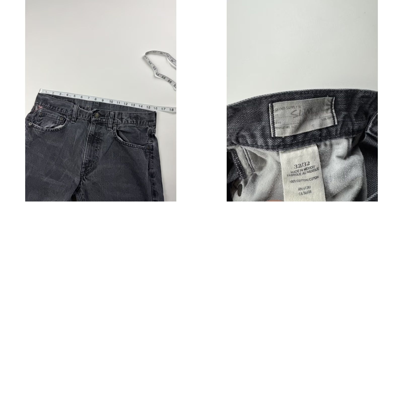 Ralph Lauren Ralph Lauren Denim & Supply Slim Fit Mens Jeans Black - 32x32 Size US 32 / EU 48 - 10 Thumbnail