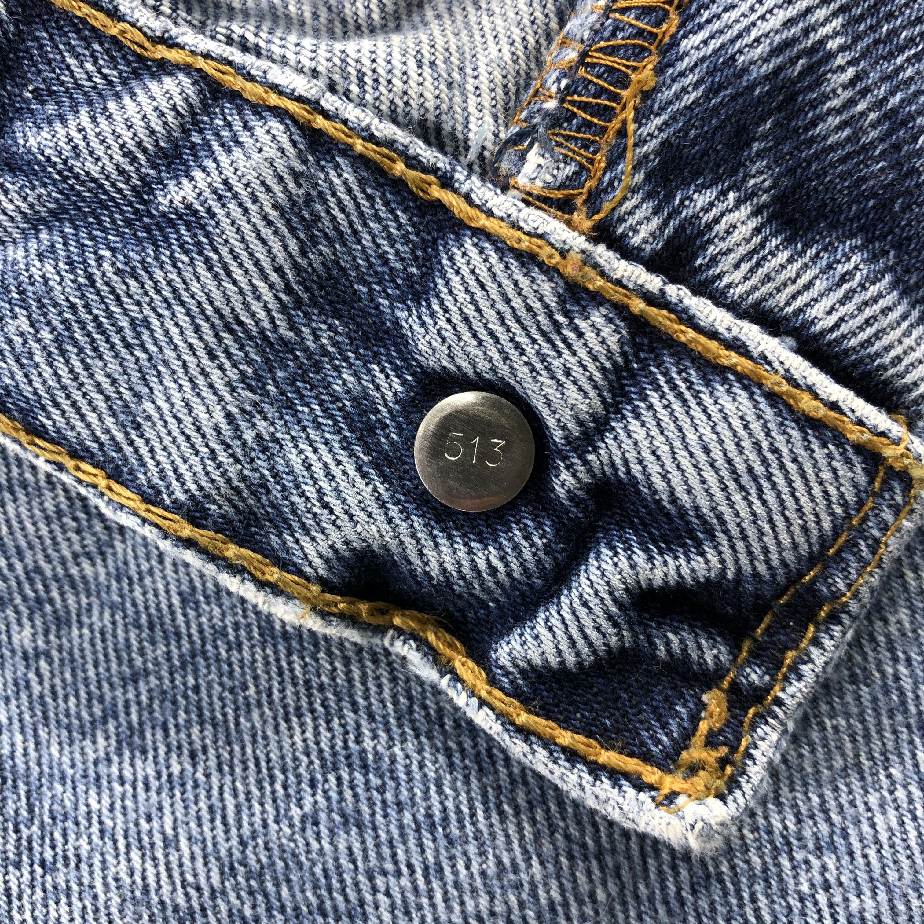 Levi's Vintage 90s Blue Wash Levis 512 Jeans-J2017 Size US 28 / EU 44 - 12 Thumbnail