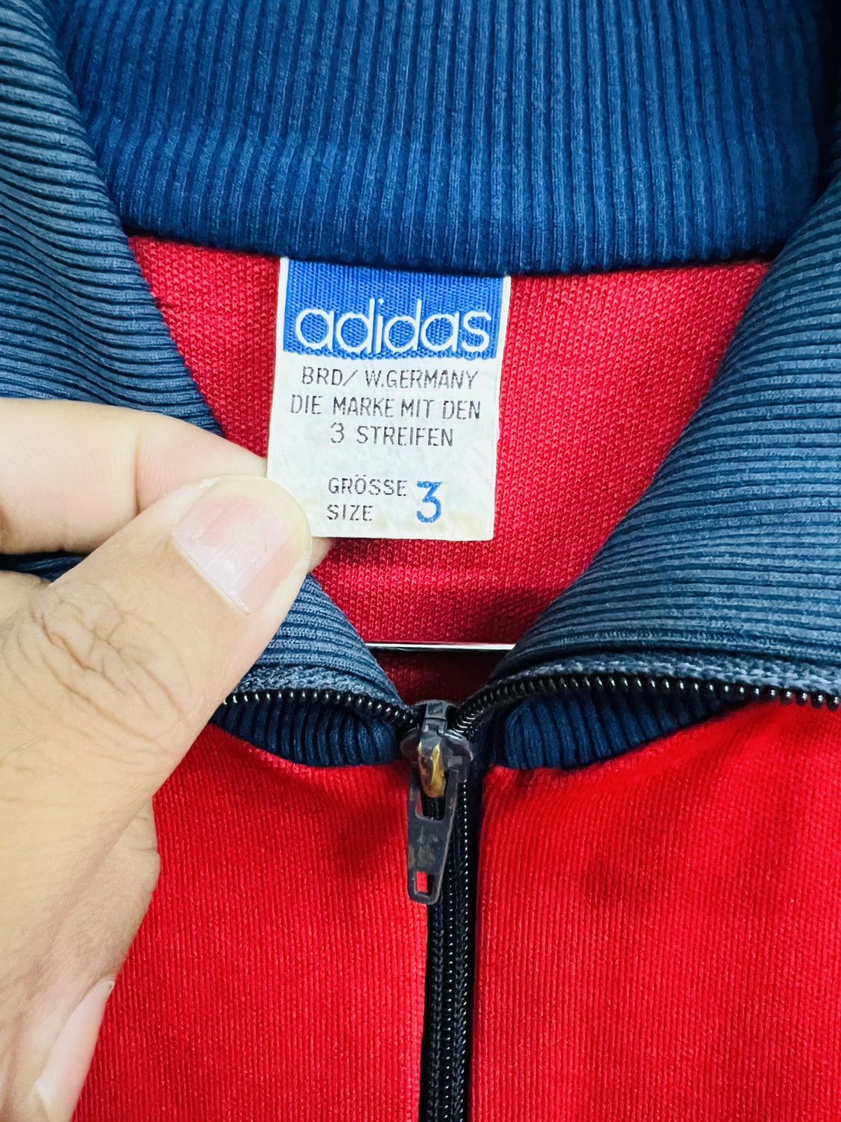 Adidas Vintage 80s Adidas Descente Japan Rare Tracktop Size US M / EU 48-50 / 2 - 6 Thumbnail