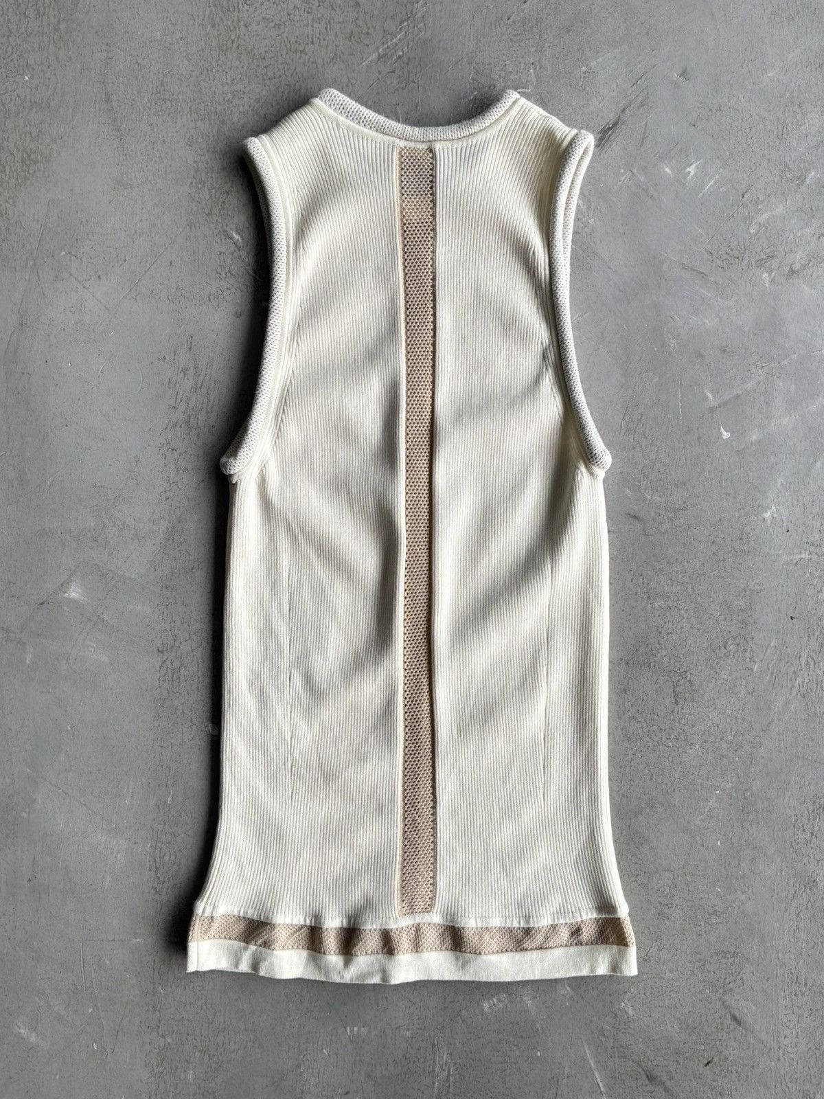 Hermes Hermes Margiela Era - Thermal Suede Tanktop Size XXS / US 00 / IT 34 - 2 Thumbnail