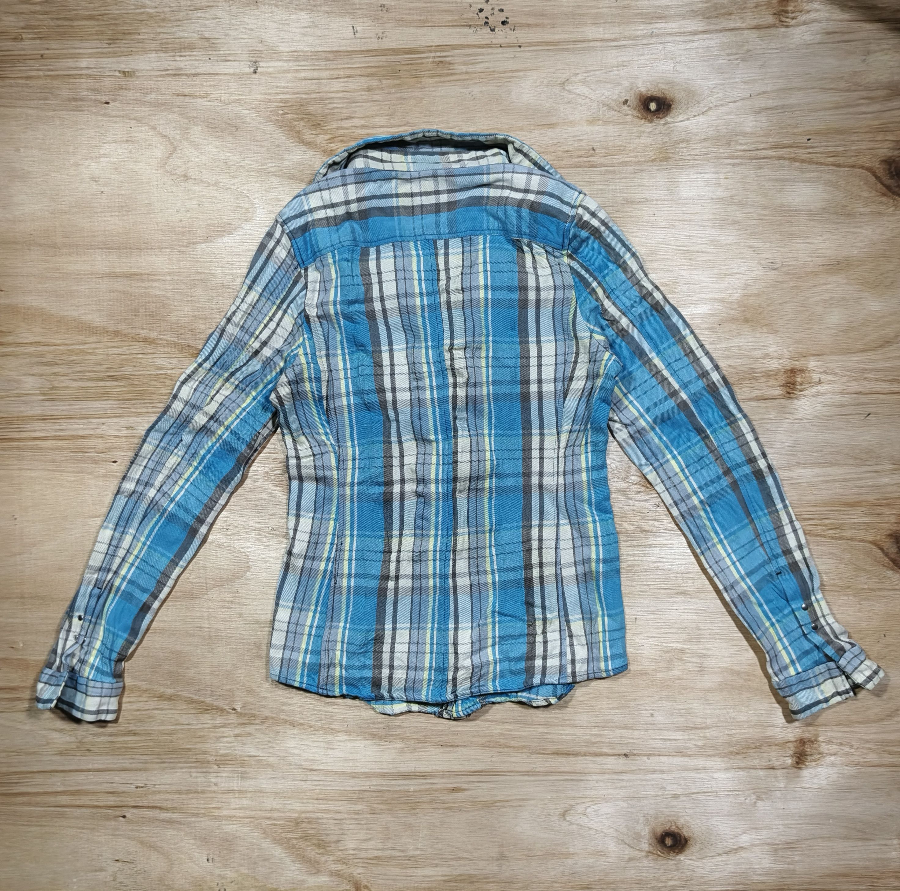 junhashimoto JUNHASHIMOTO Wrinkle Hook Flannel Shirt Size US M / EU 48-50 / 2 - 5 Thumbnail