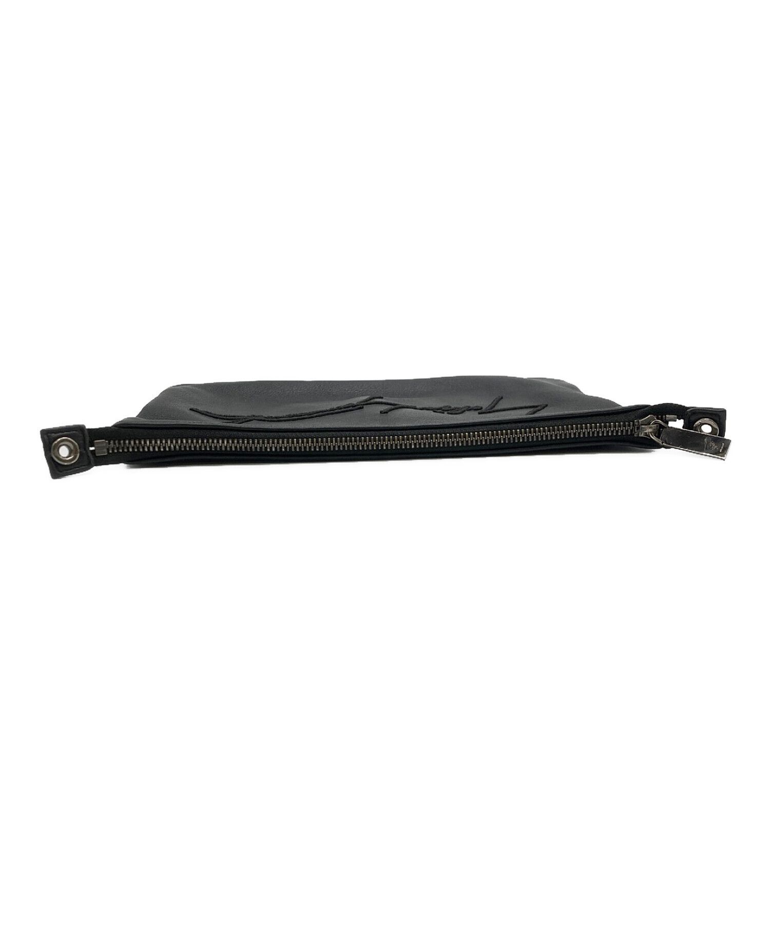 Yohji Yamamoto discord Yohji Yamamoto Signature L Sacoche Shoulder Bag Size ONE SIZE - 8 Thumbnail