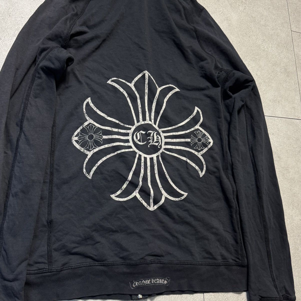 Chrome Hearts Vintage Chrome hearts CH Plus Zip Hoodie Size US S / EU 44-46 / 1 - 3 Thumbnail